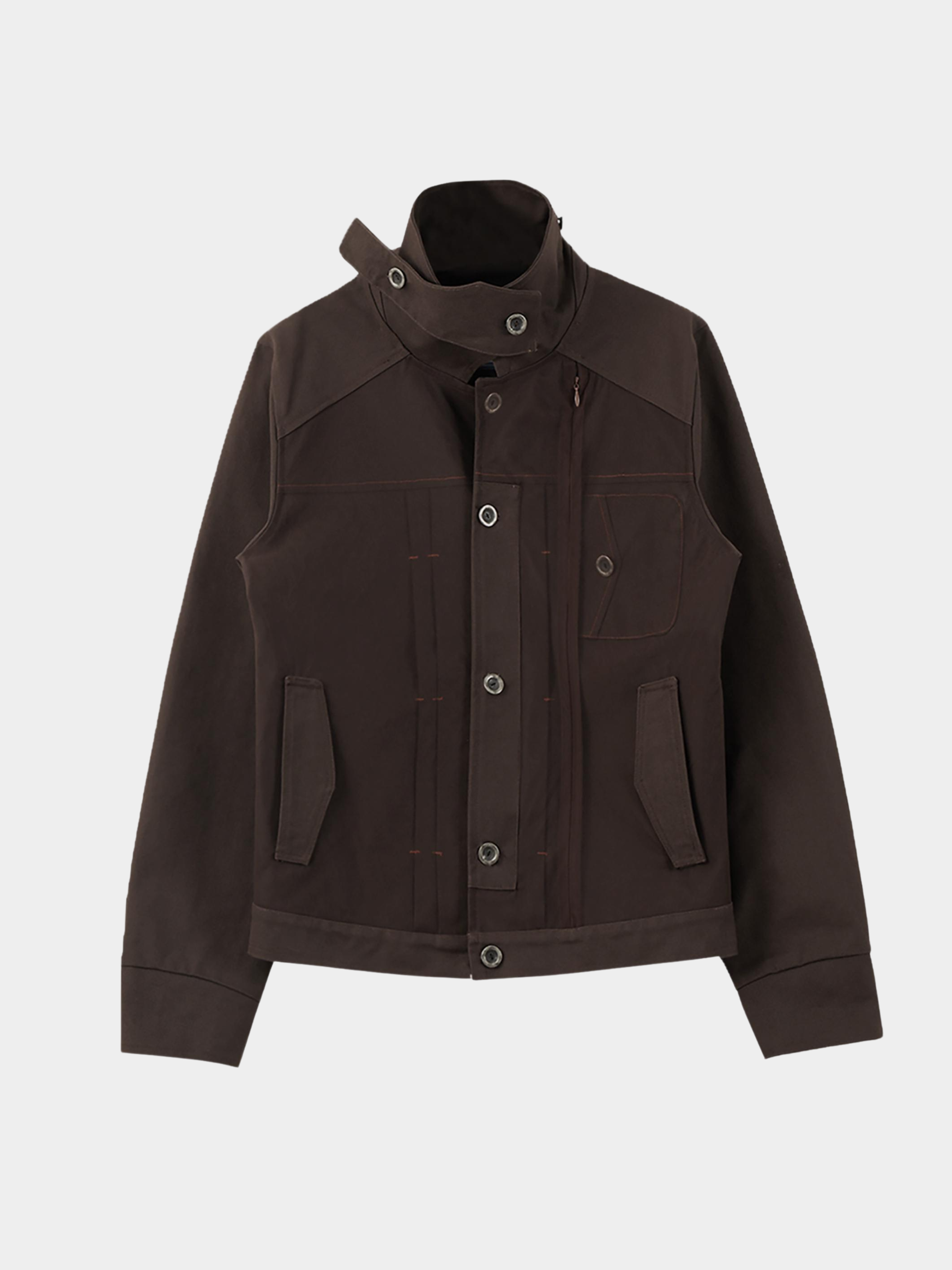 CampChair - Men's Canvas Stand Collar Jacket