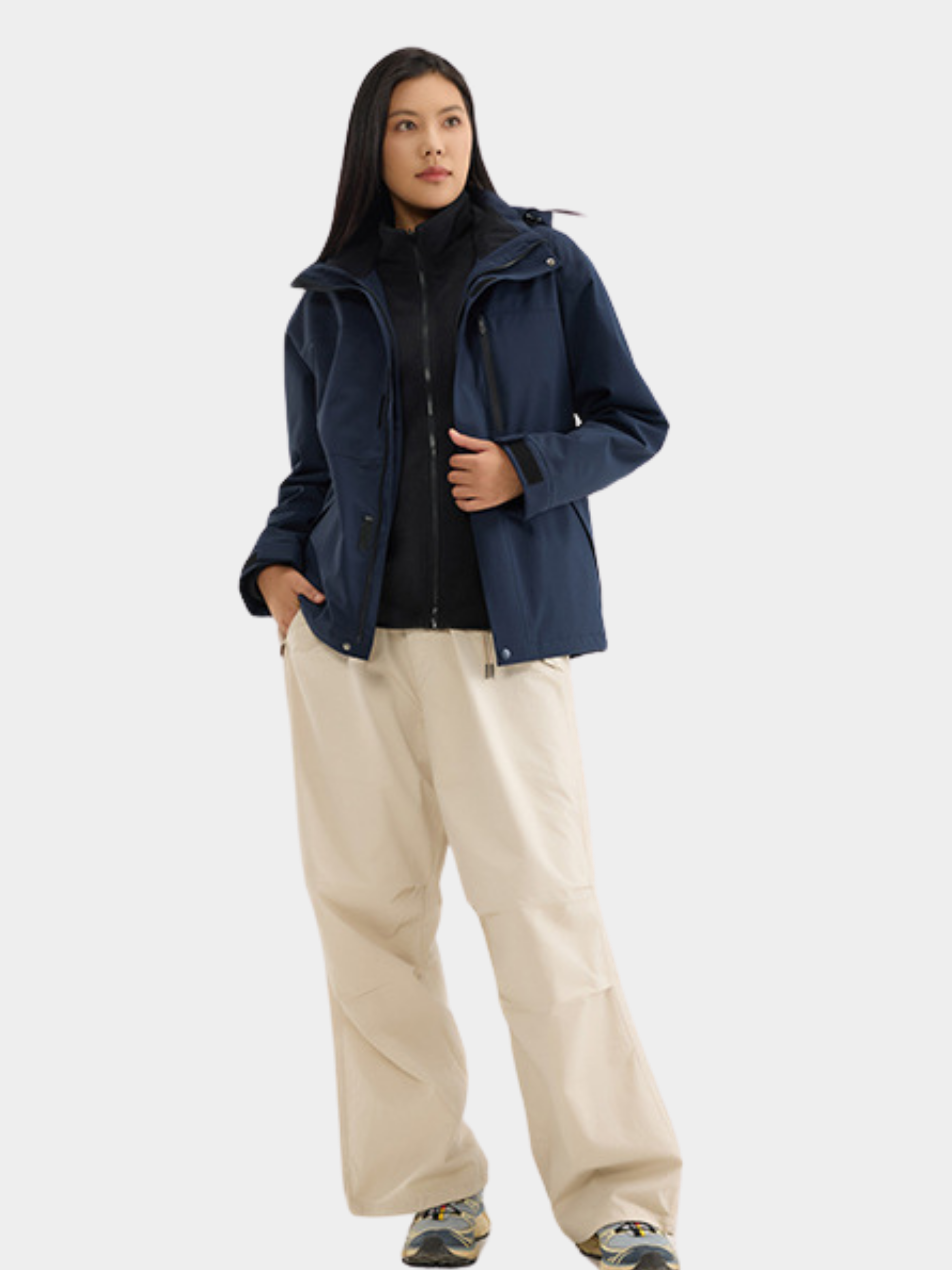 CanyonTote - Unisex 3-in-1 Graphene Tech Waterproof Down & Fleece Jacket
