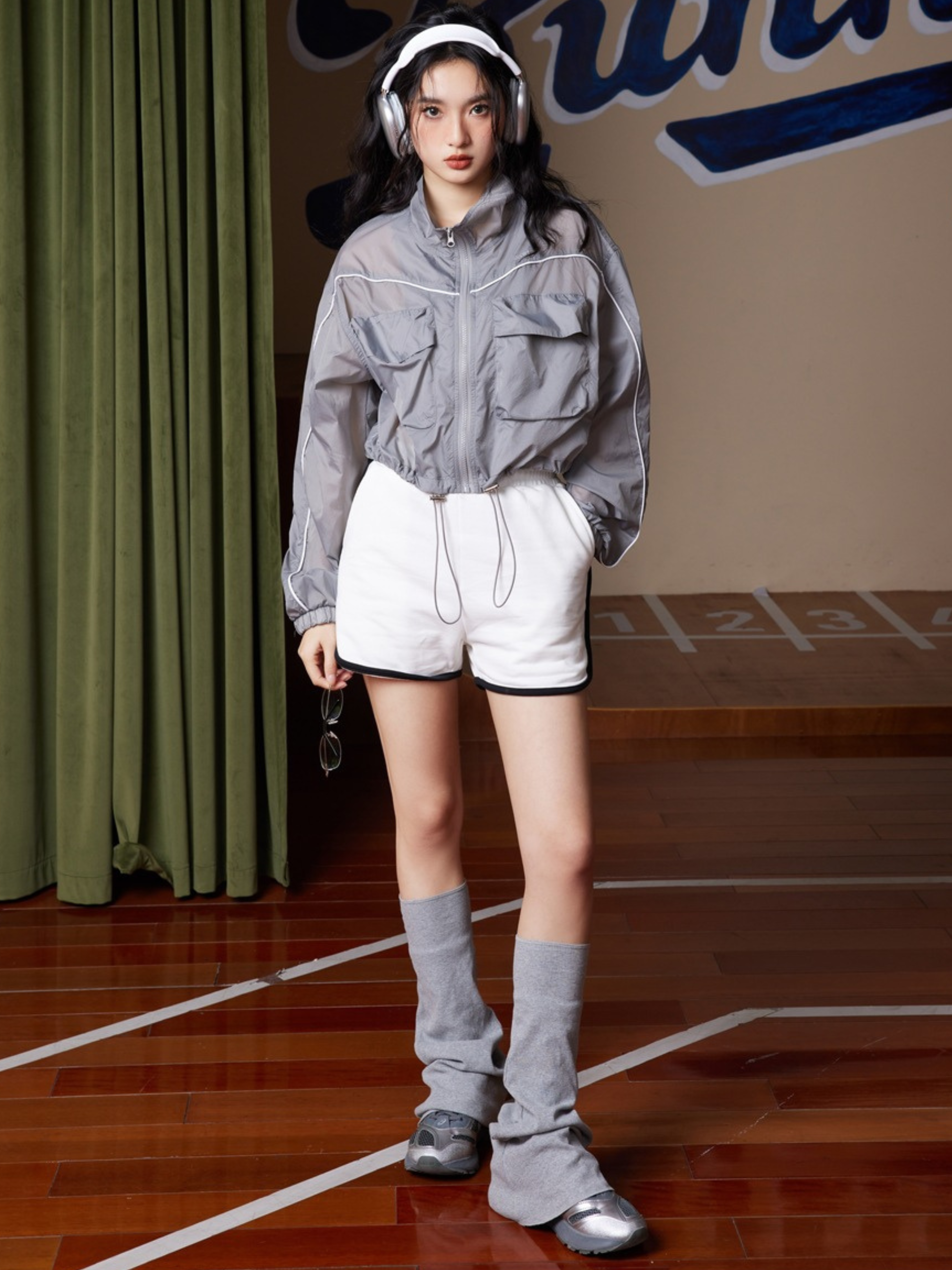 MesaView - Women's UPF50+ Cropped Stand-Collar Sun Jacket