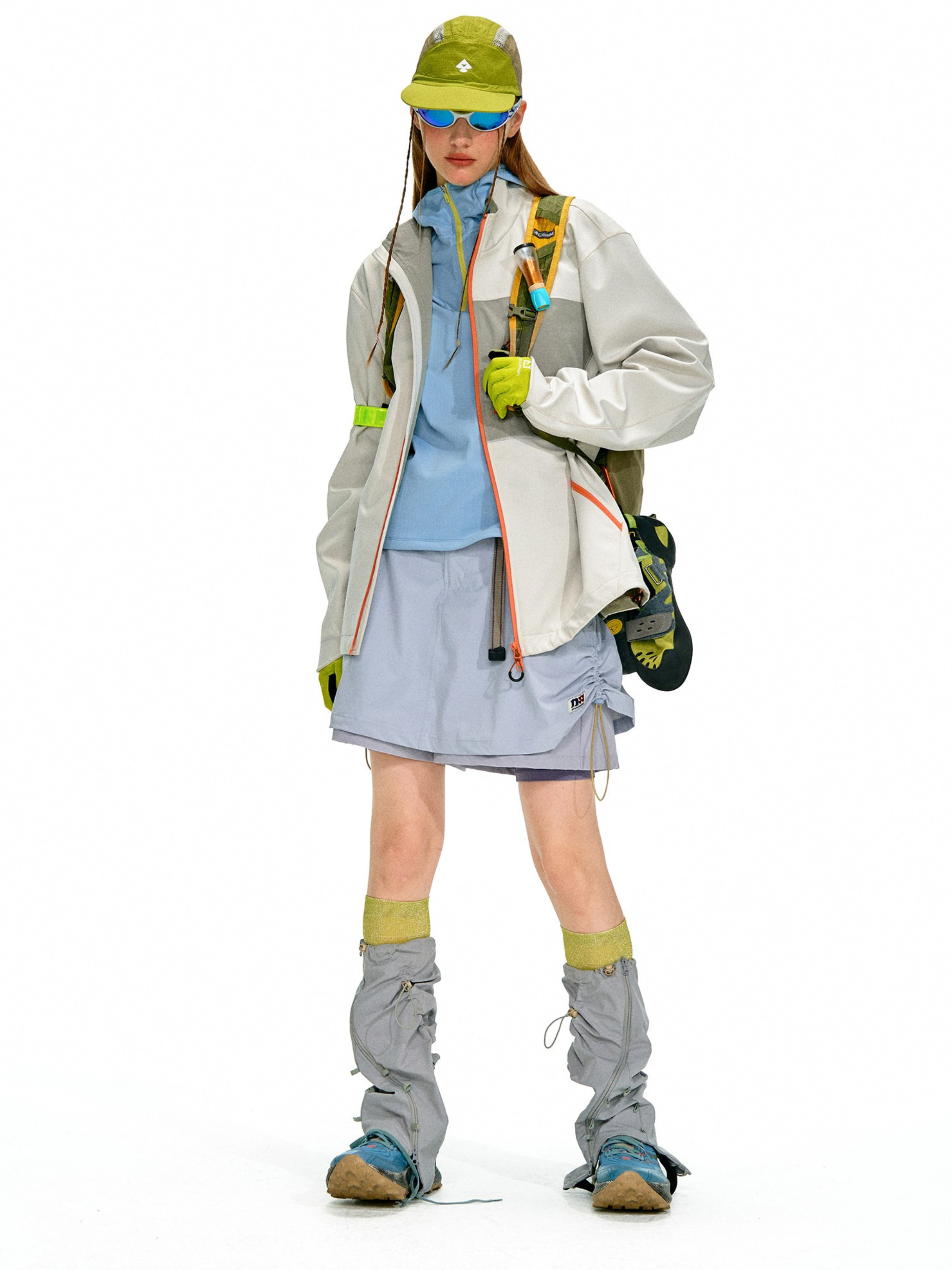 Driftcore - Unisex Colorblock Stand Collar Jacket