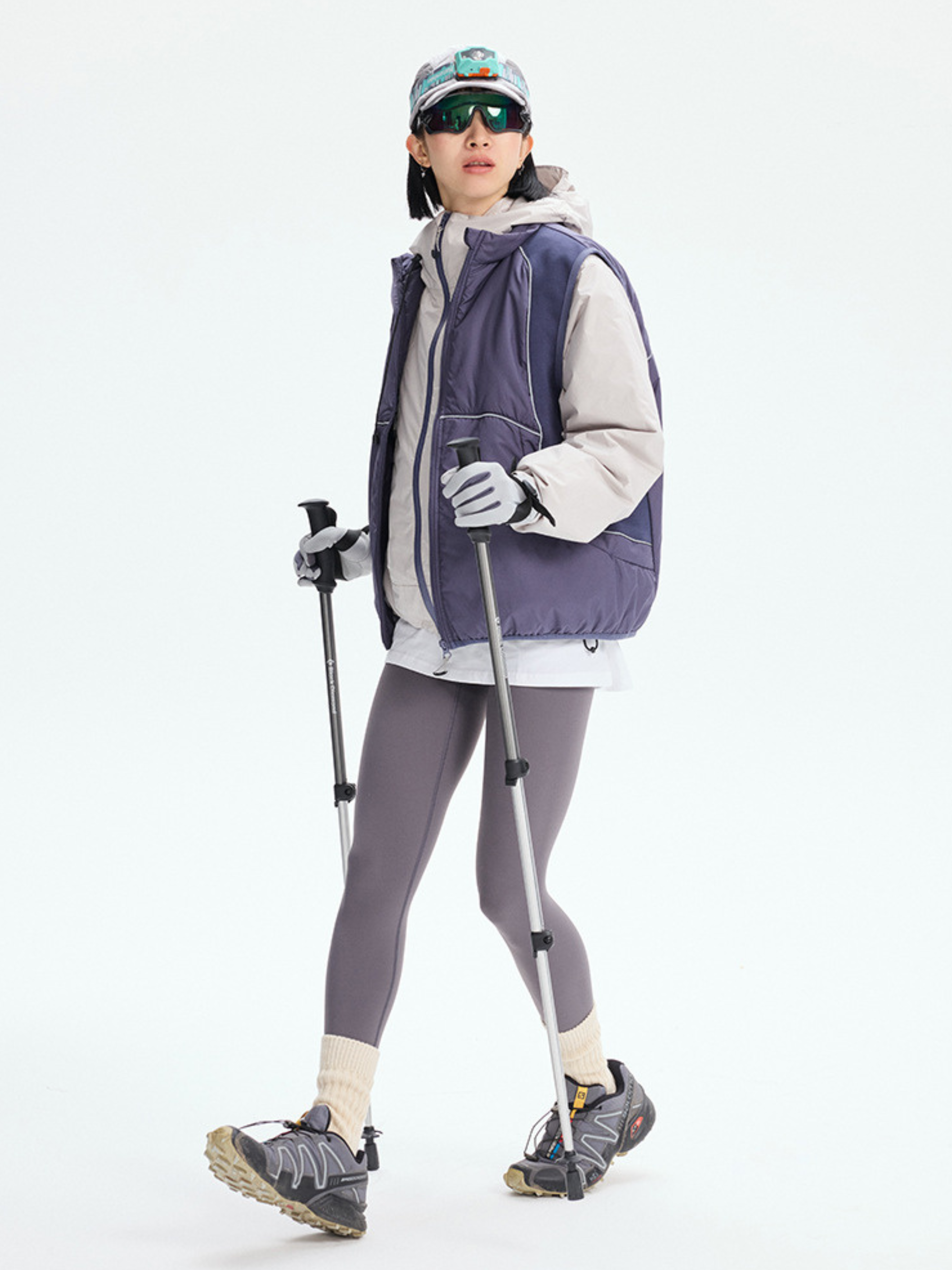 BluffEdge - Unisex Colorblock Outdoor Insulated Vest