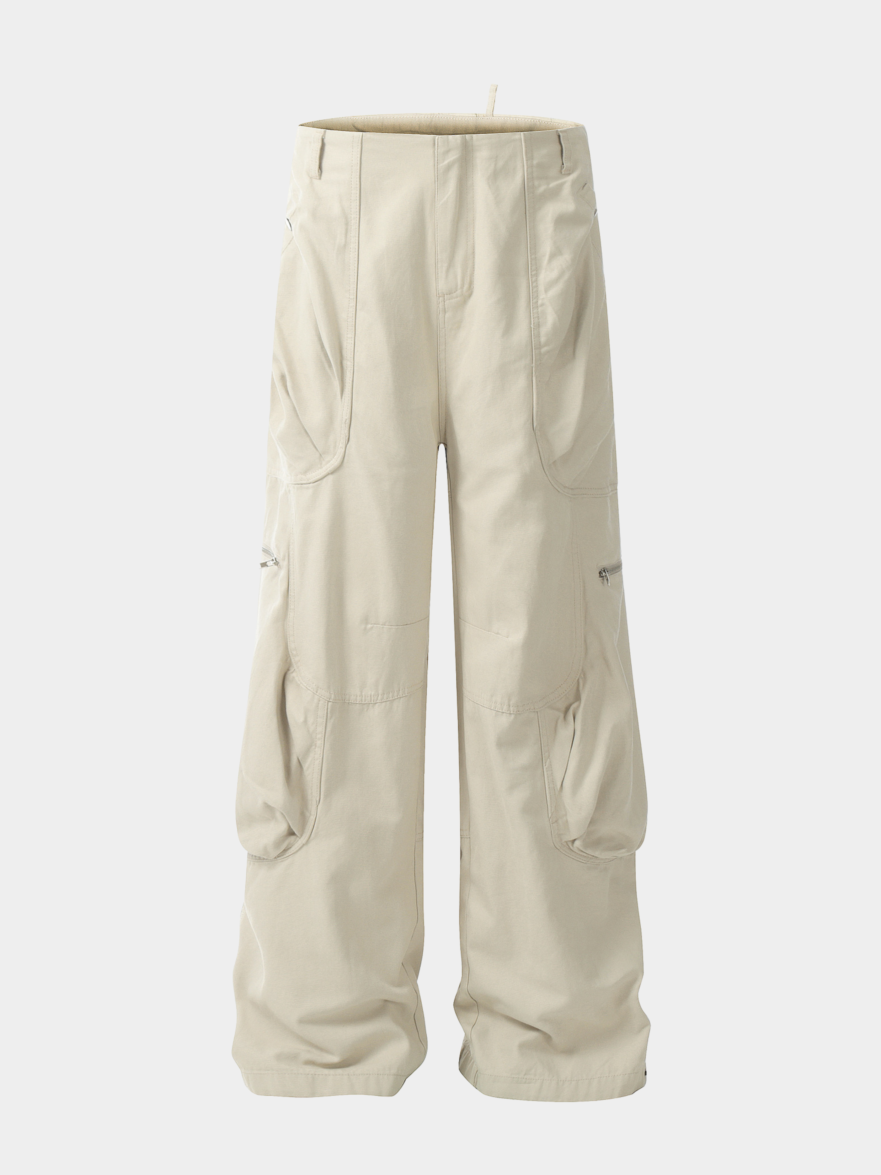 Aquapath - Women's Oversized Pocket Straight Cargo Pants
