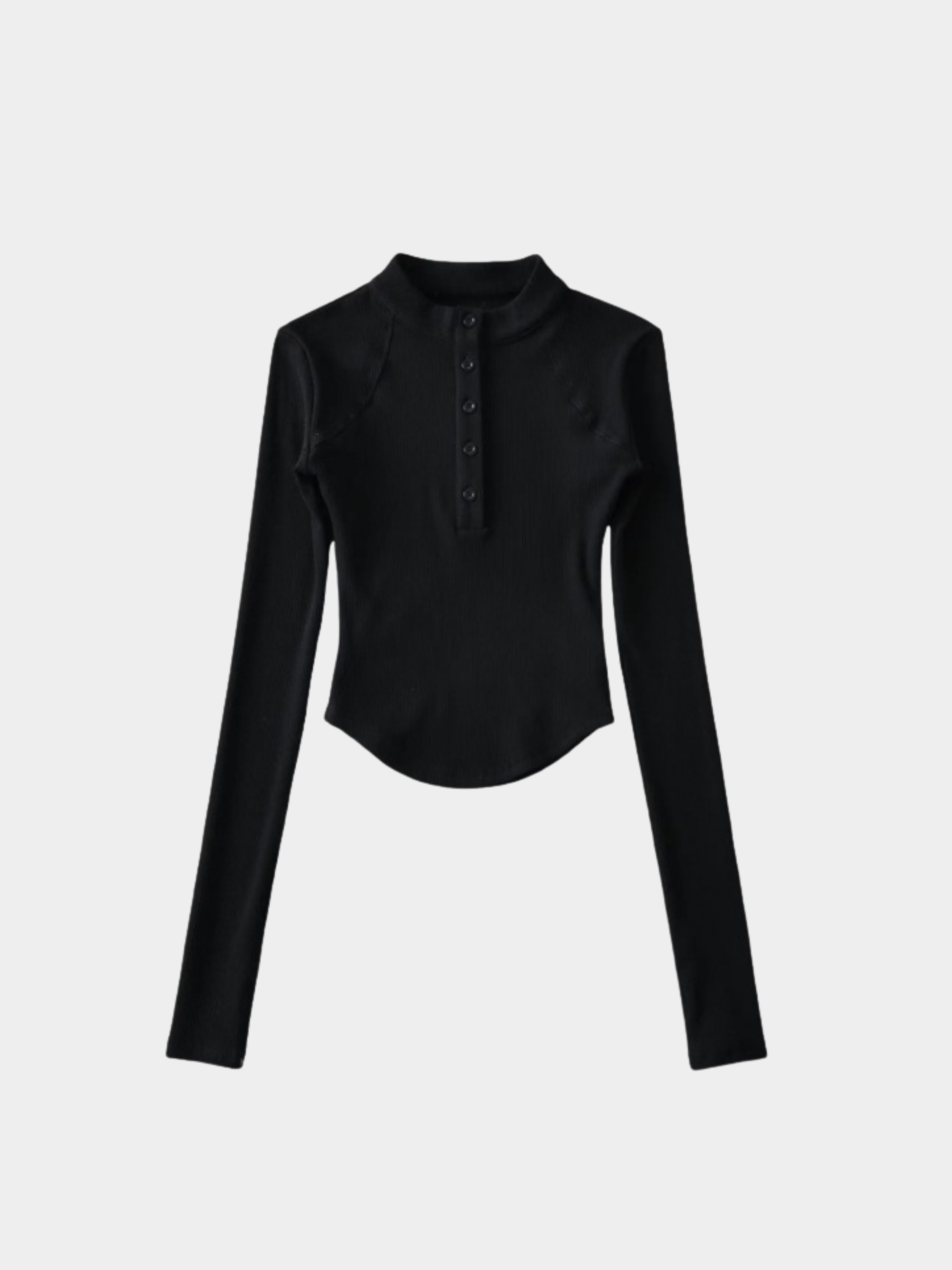 Canyonnest - Women's Fleece-Lined Curved-Hem Long Sleeve Top