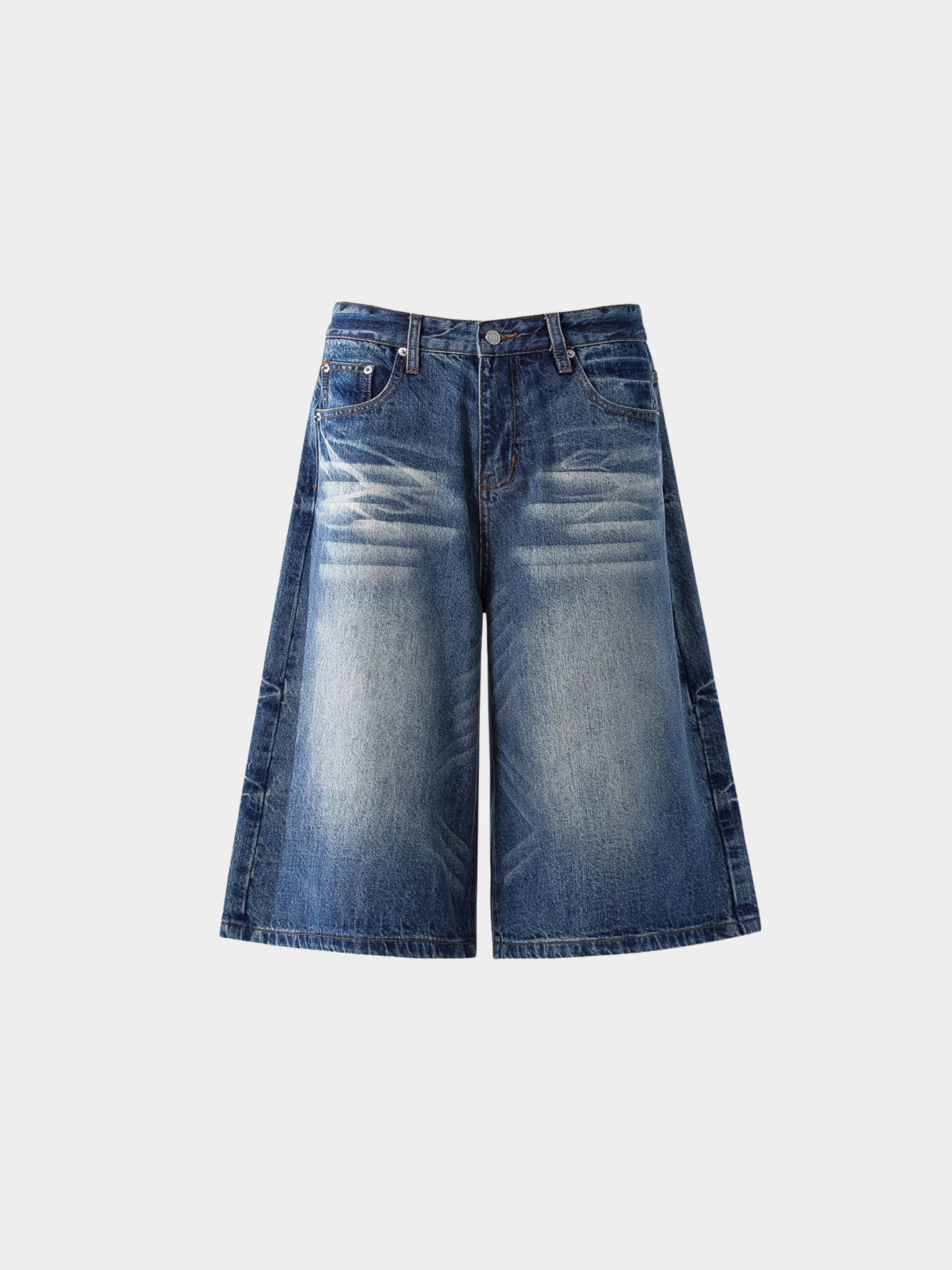 BaseWrap - Men's Straight-Leg Denim Shorts