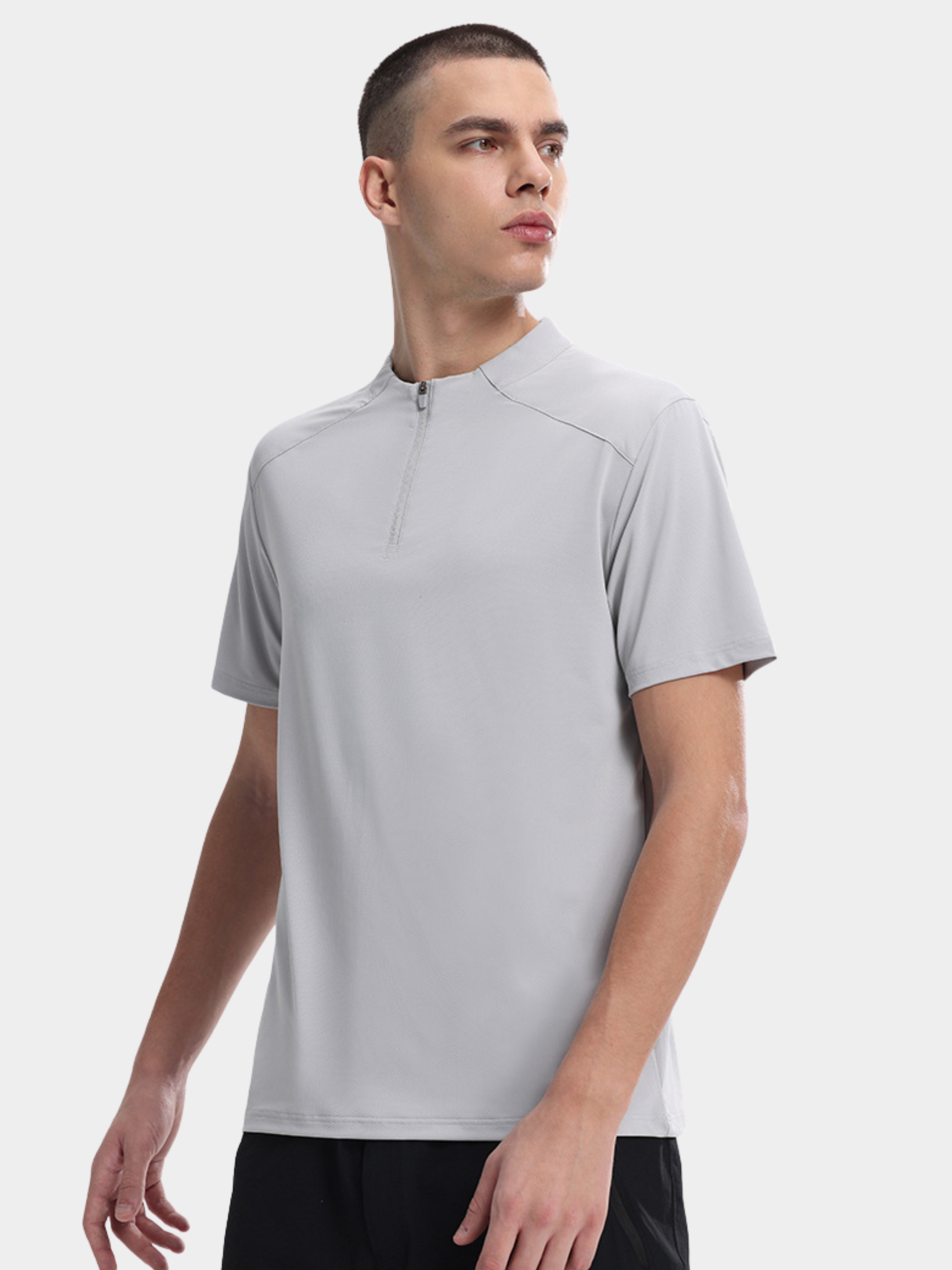 ClimbStick - Men's High-Stretch Quick-Dry Half-Zip Short Sleeve