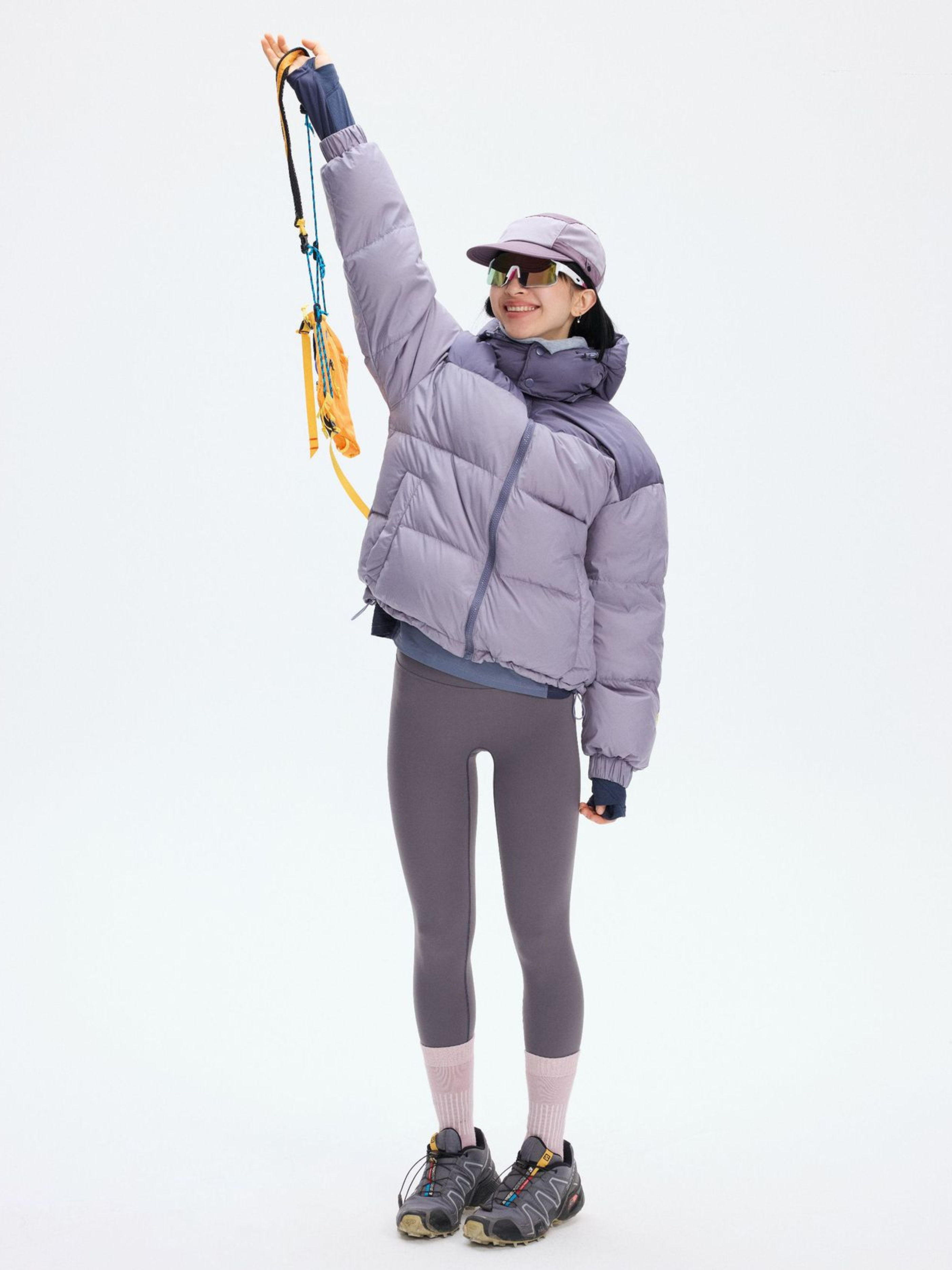 BluffPeak - Unisex Detachable Hood Water-Repellent Duck Down Jacket
