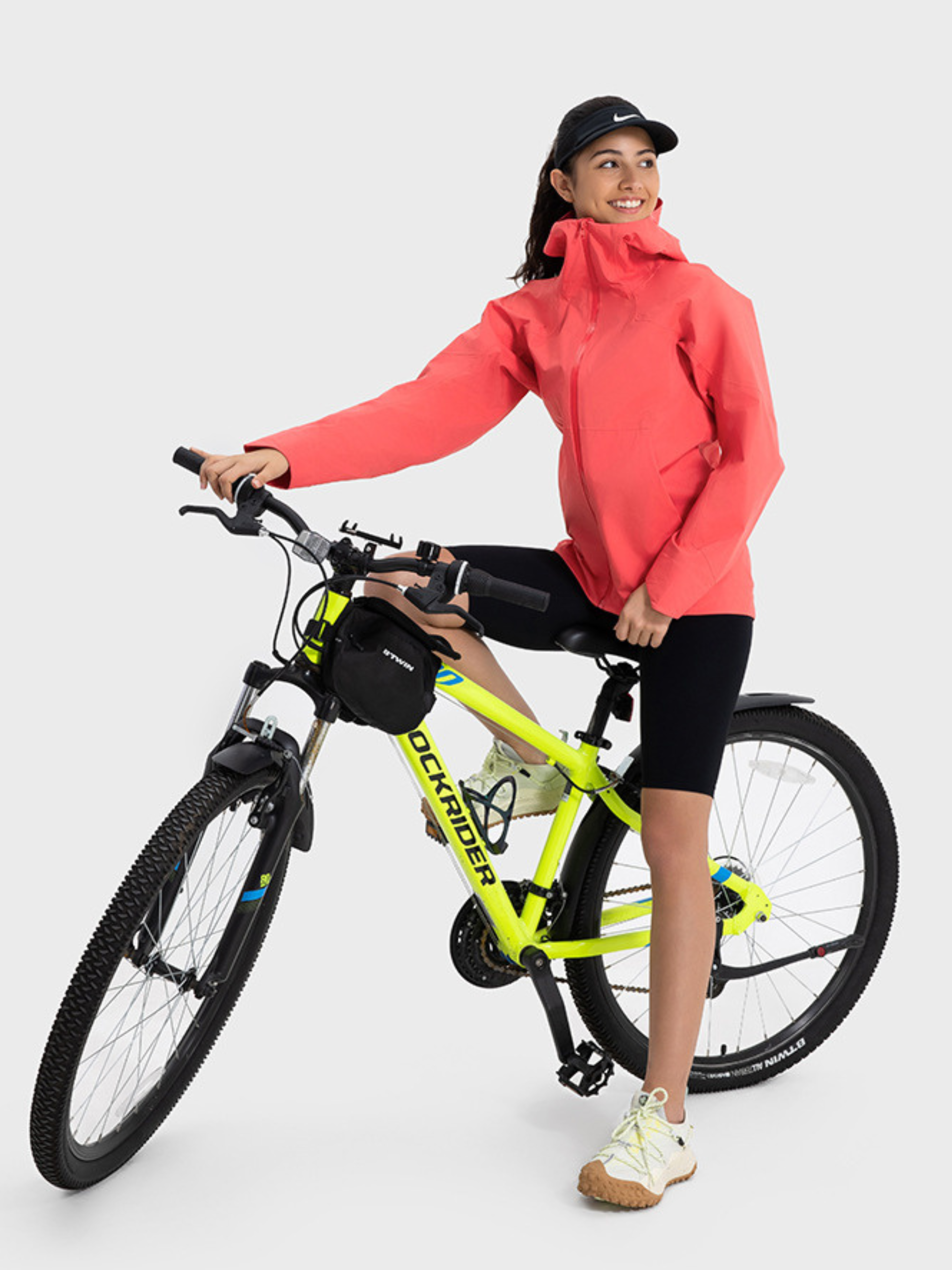 MesaNest - Women's Waterproof Windproof Stain-Resistant Hooded Shell Jacket