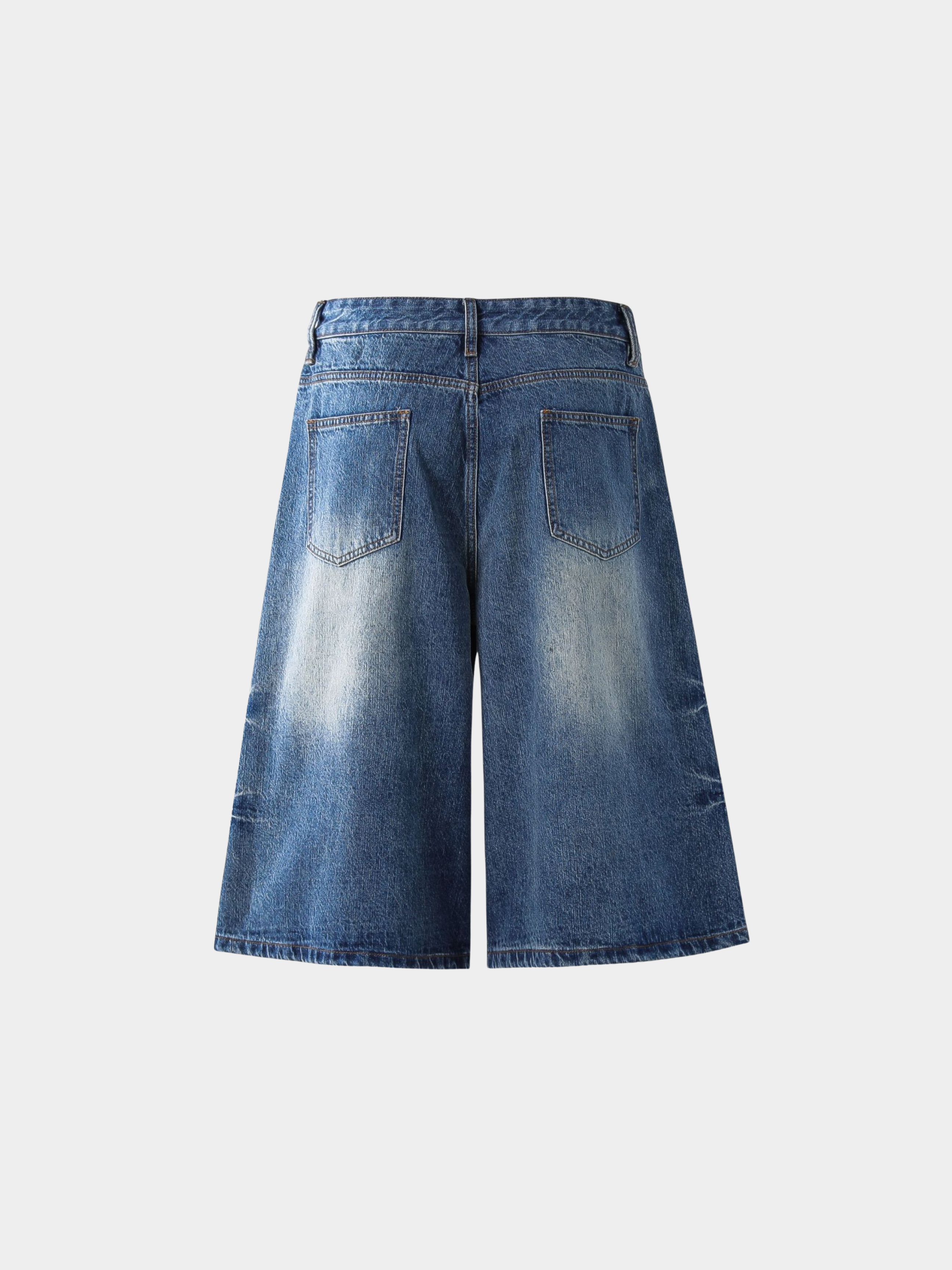 BaseWrap - Men's Straight-Leg Denim Shorts