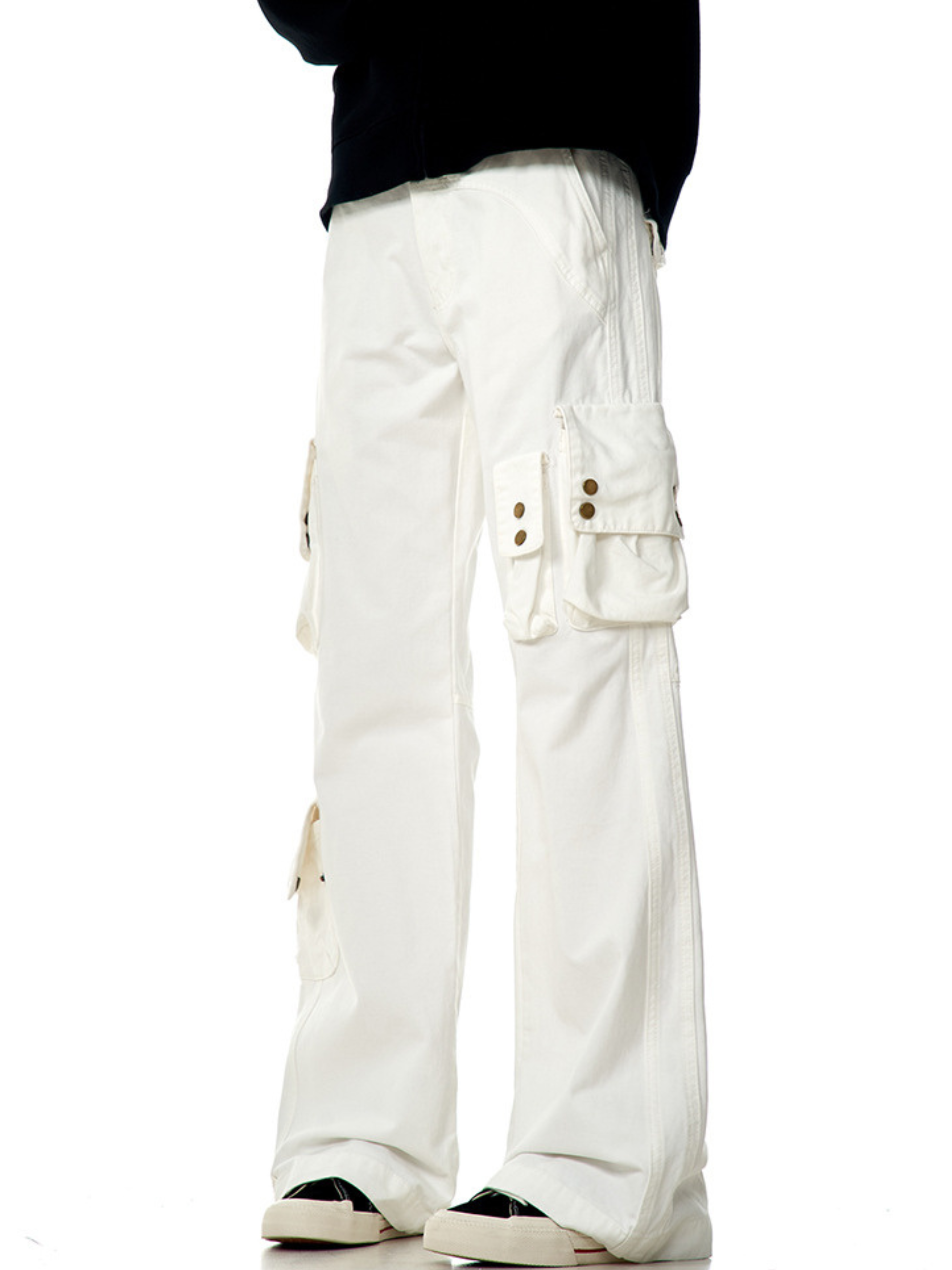 FoxLine - Unisex American Multi-Pocket Cargo Pants