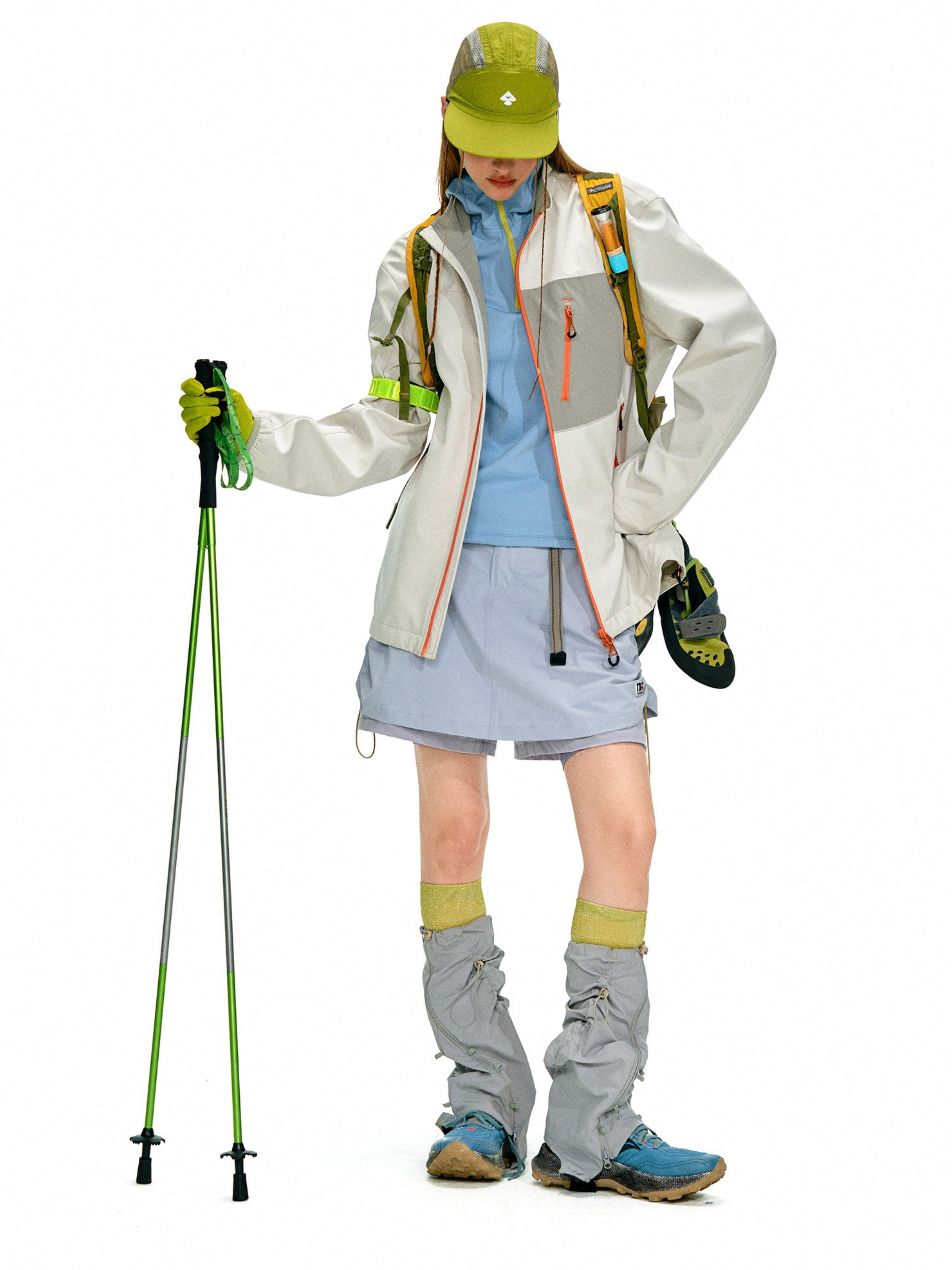 Driftcore - Unisex Colorblock Stand Collar Jacket