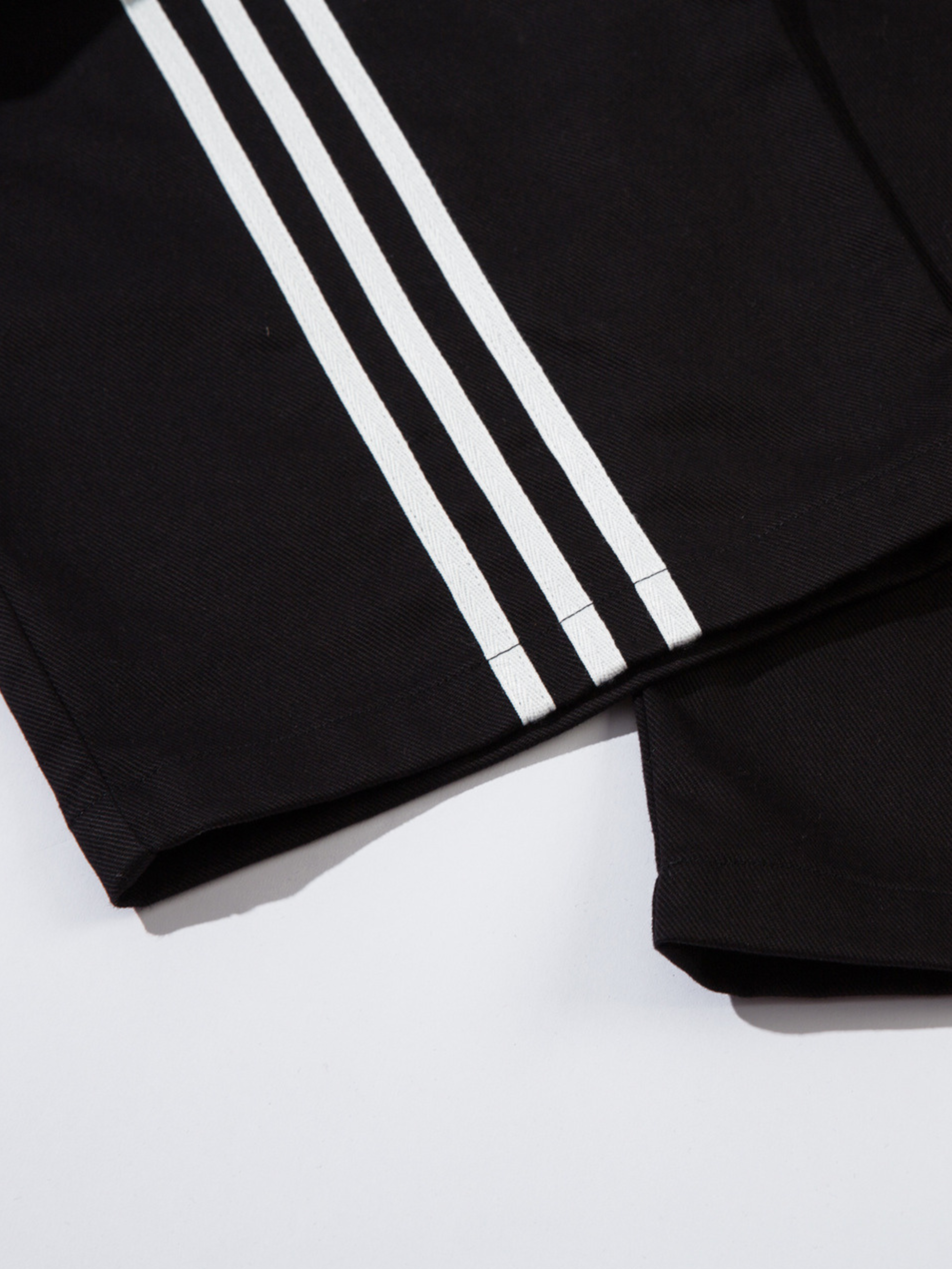 FoxCase - Unisex American Casual Stripe Panel Straight-Leg Track Pants