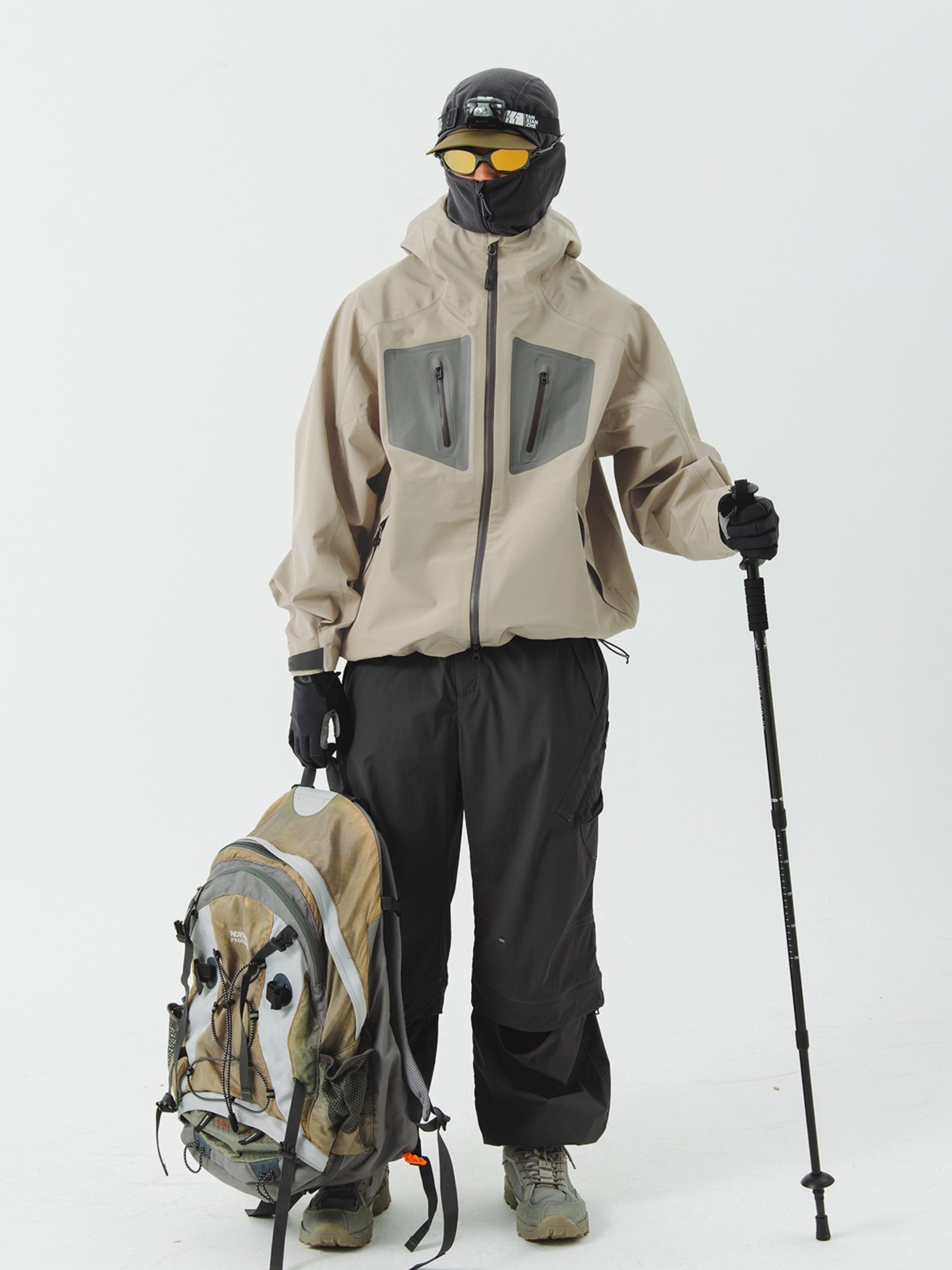 CougarCase - Unisex Waterproof Breathable Hard Shell Jacket