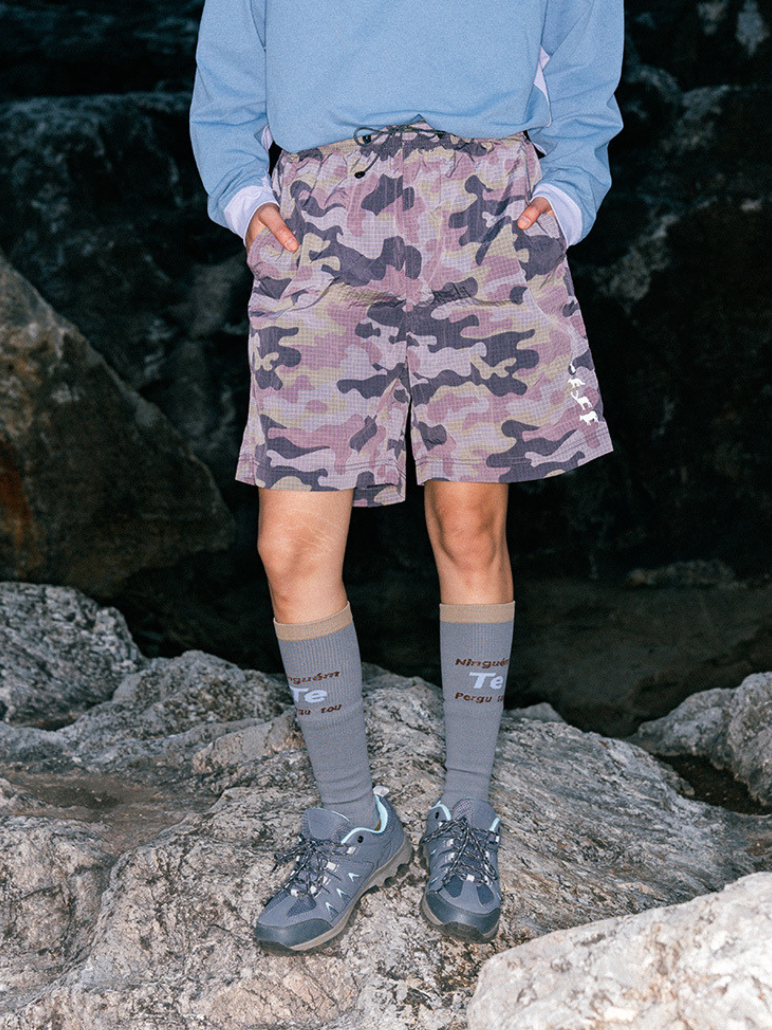 BaseBox - Men's Waterproof Breathable Camouflage Shorts