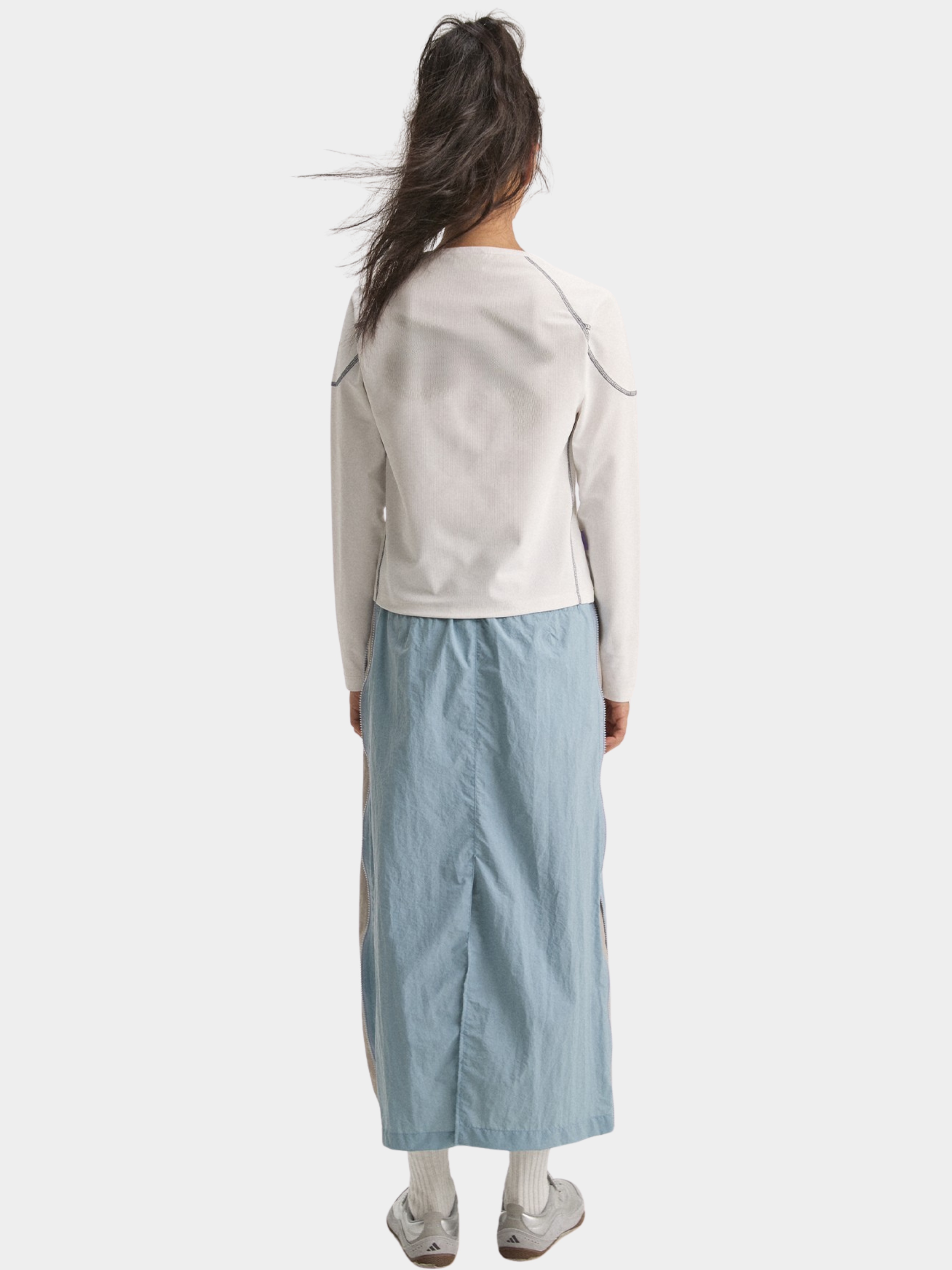 EchoPoint - Women's Water-Repellent Adjustable Colorblock A-Line Skirt