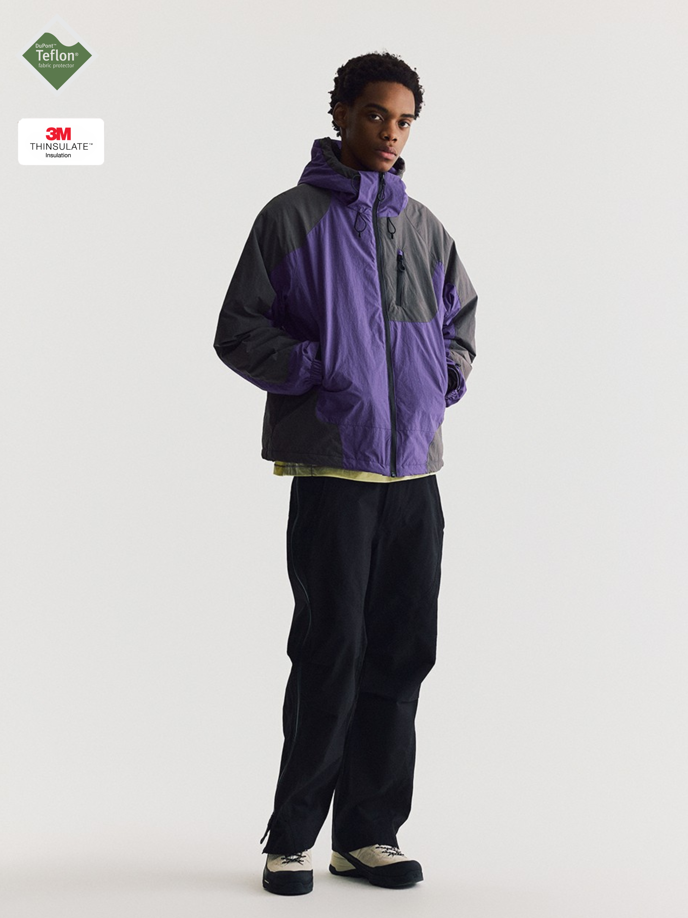 AshLife - Unisex Teflon Waterproof Windproof Insulated Jacket