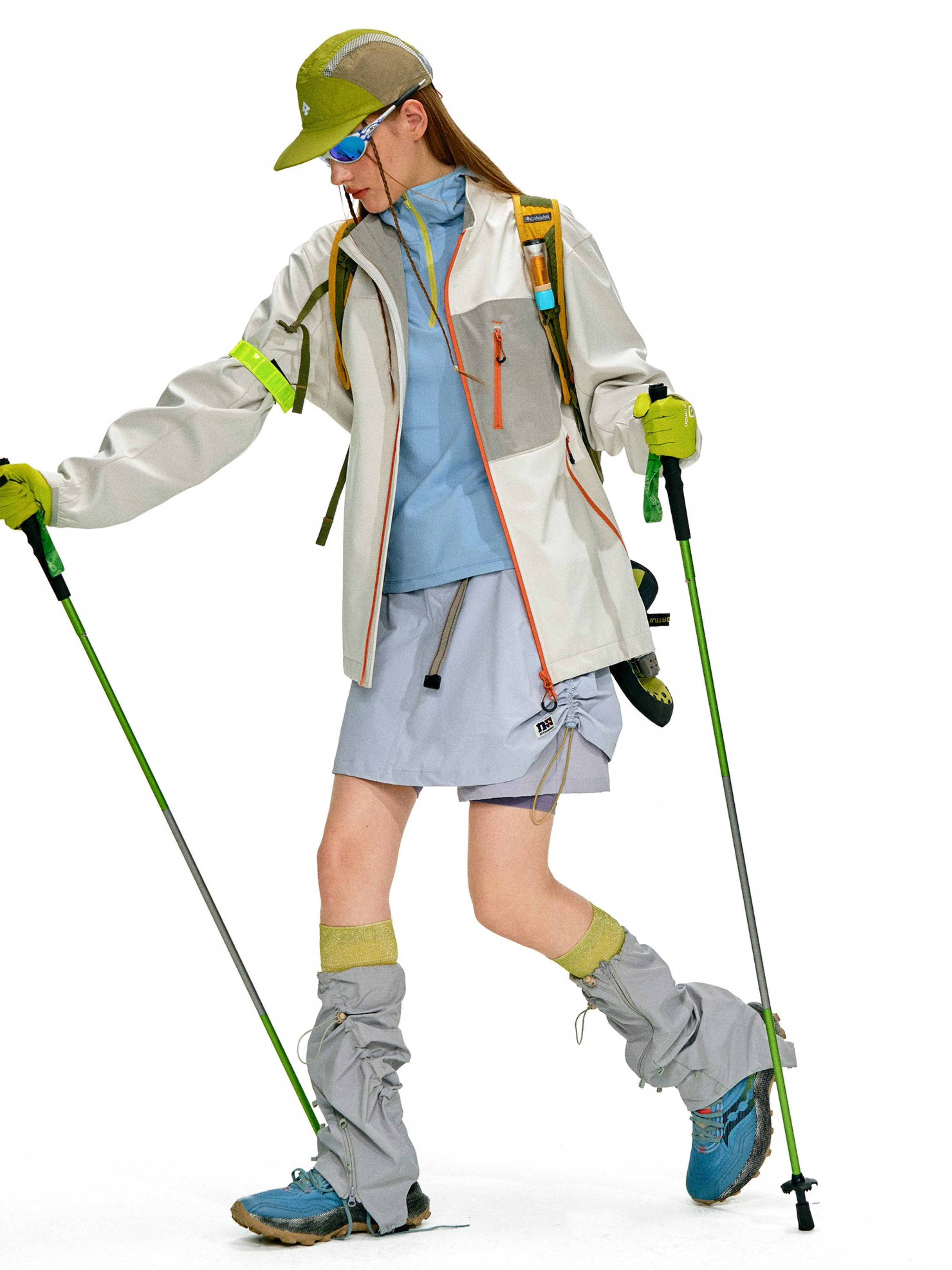 Driftcore - Unisex Colorblock Stand Collar Jacket
