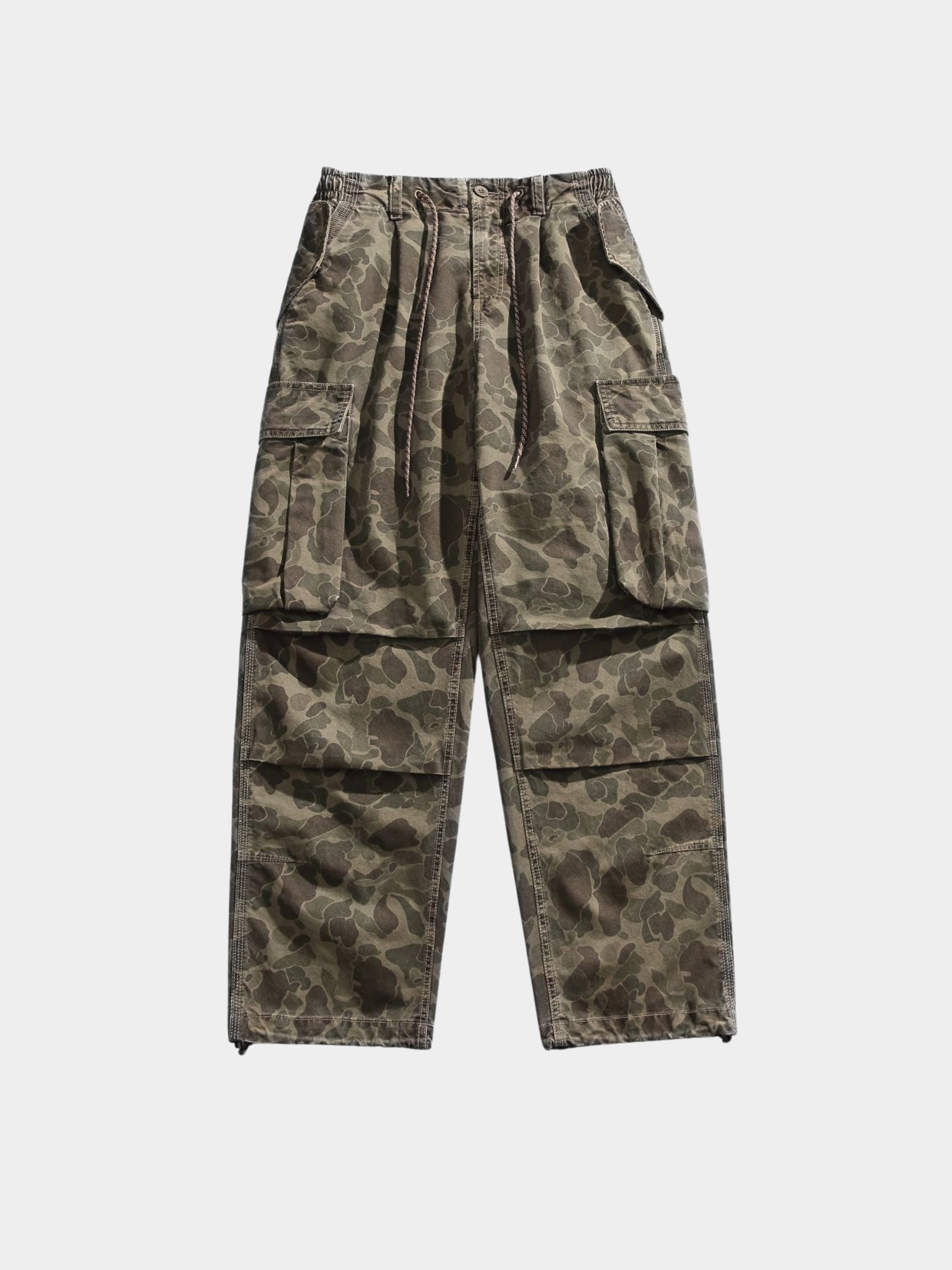 GripGlove - Men's Relaxed Fit Camo Cargo Pants