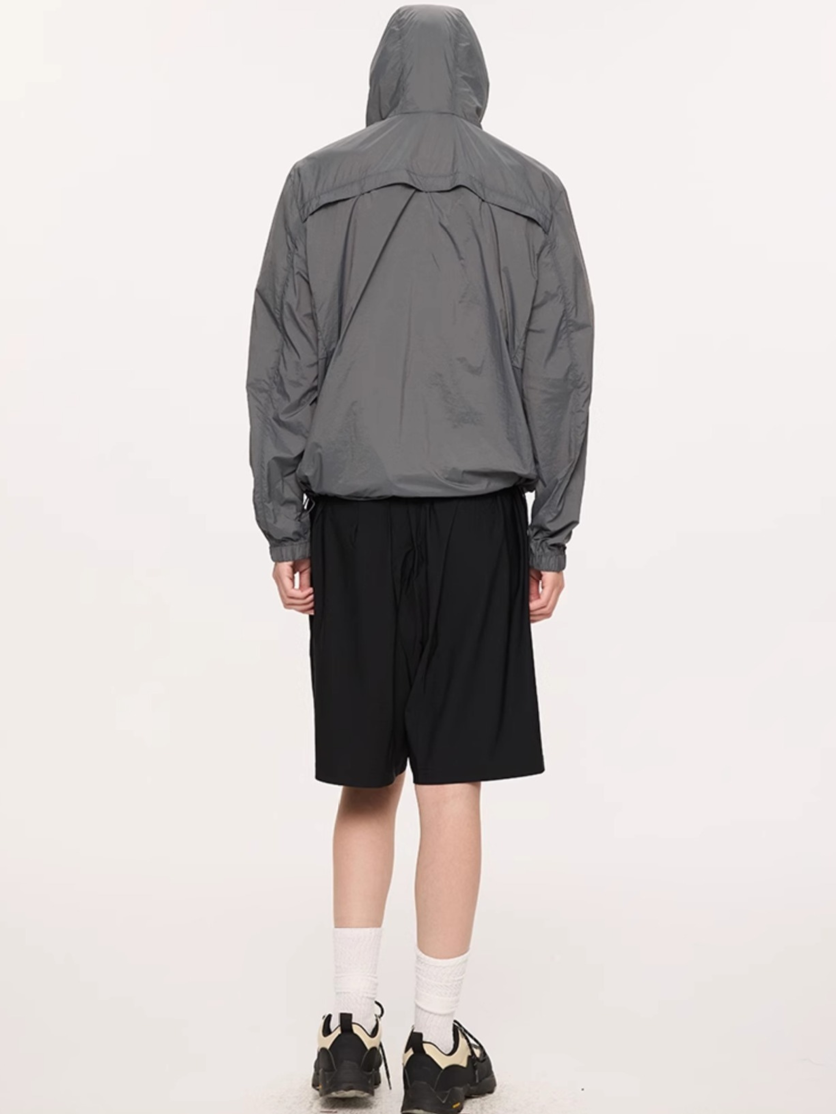 DustBase - Unisex UPF50+ Asymmetrical Zipper Antibacterial Jacket