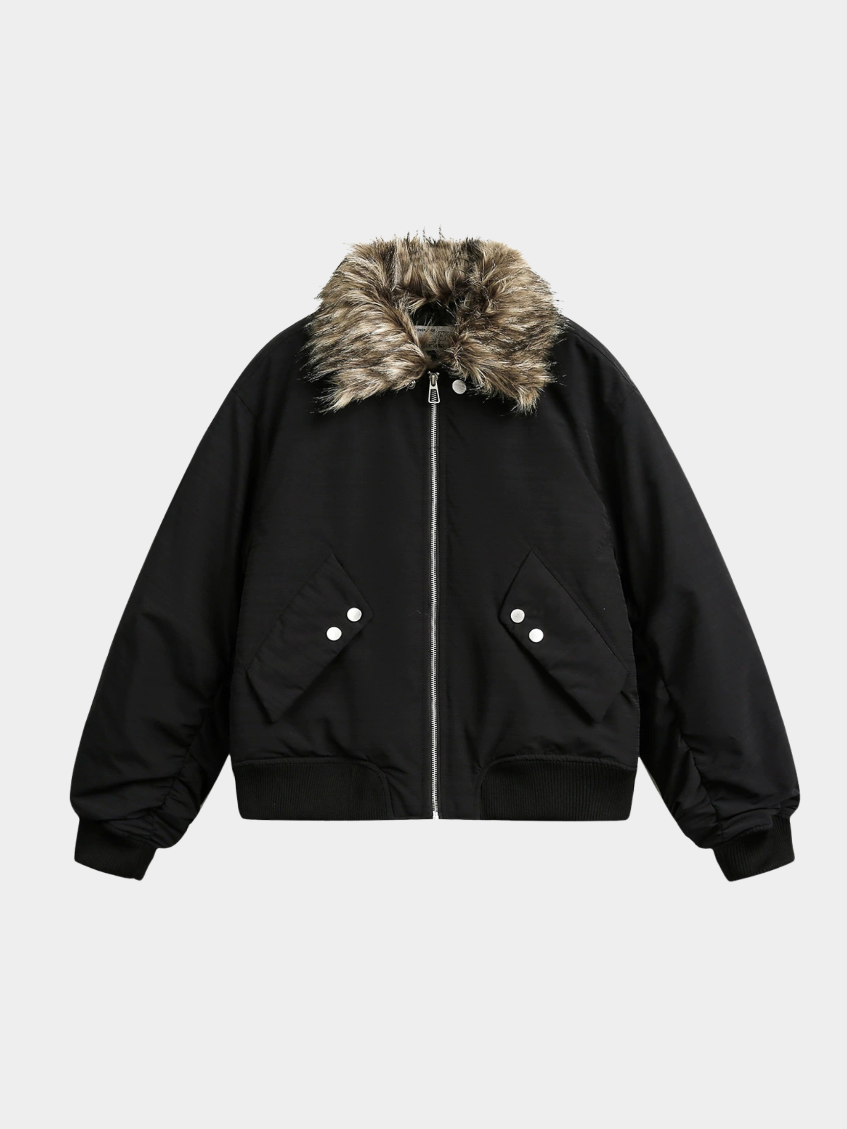 RainShell - Men's Detachable Fur Collar Bomber Jacket