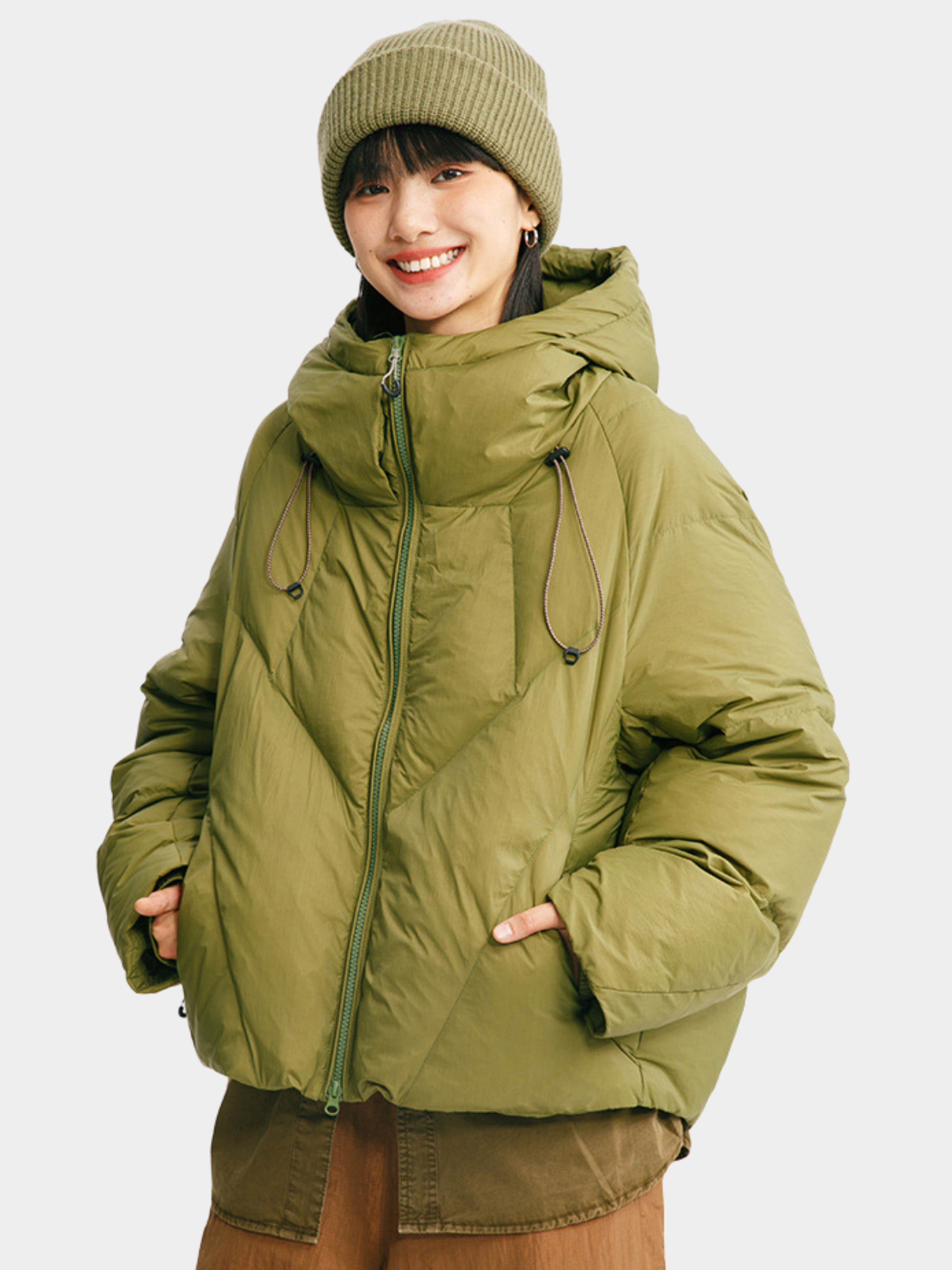 EchoGo - Unisex 90% Duck Down Triple Protection Down Jacket