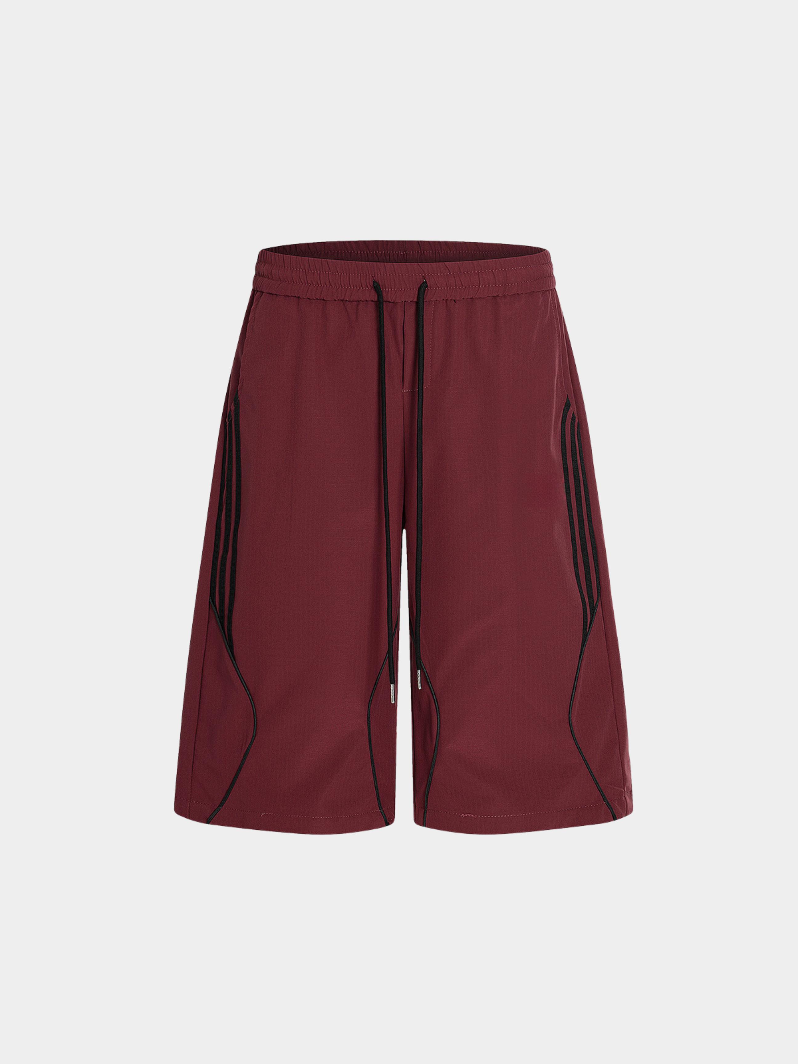 BlazeBox - Men's Striped Panel Straight-Leg Shorts