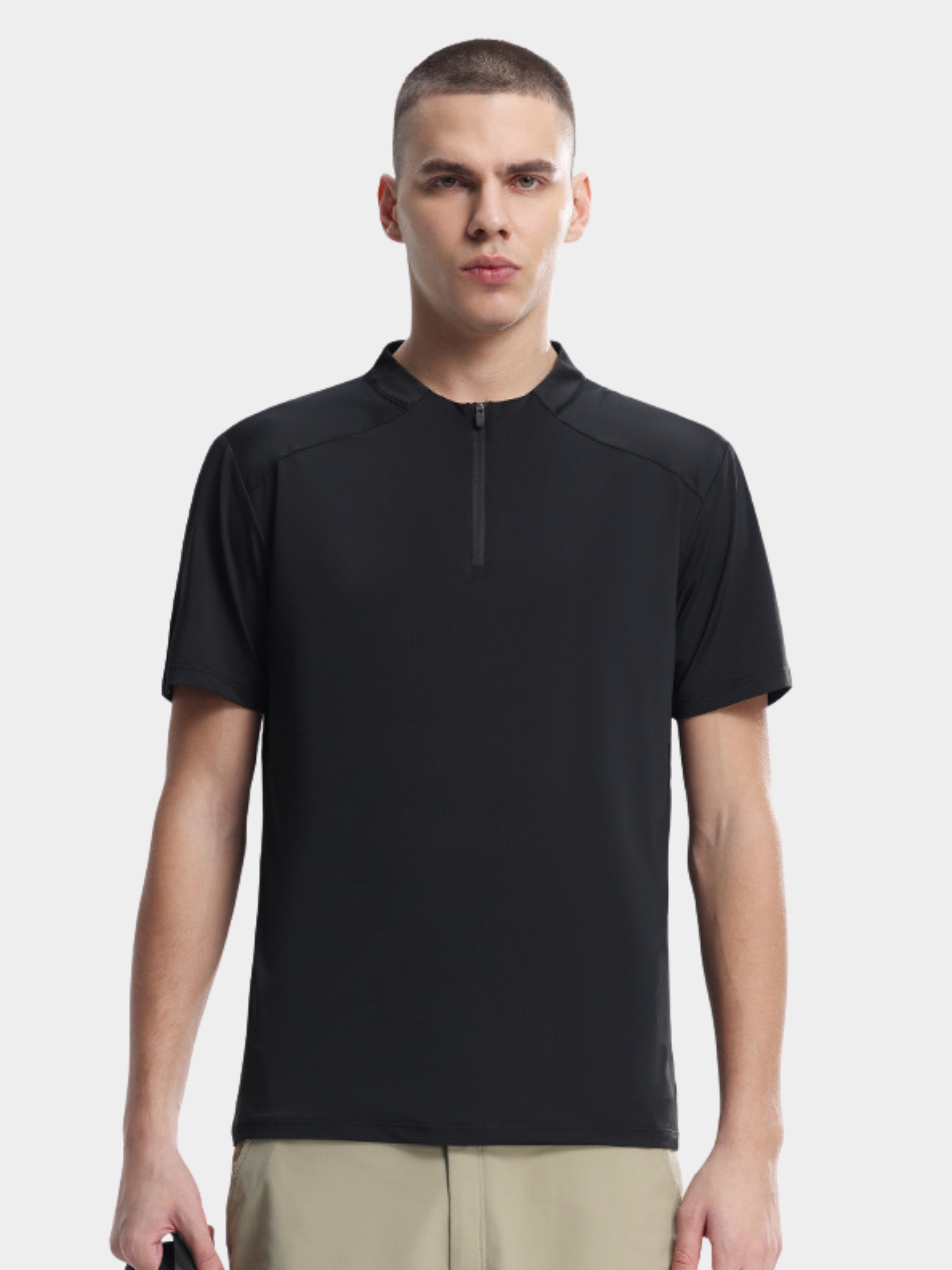 ClimbStick - Men's High-Stretch Quick-Dry Half-Zip Short Sleeve