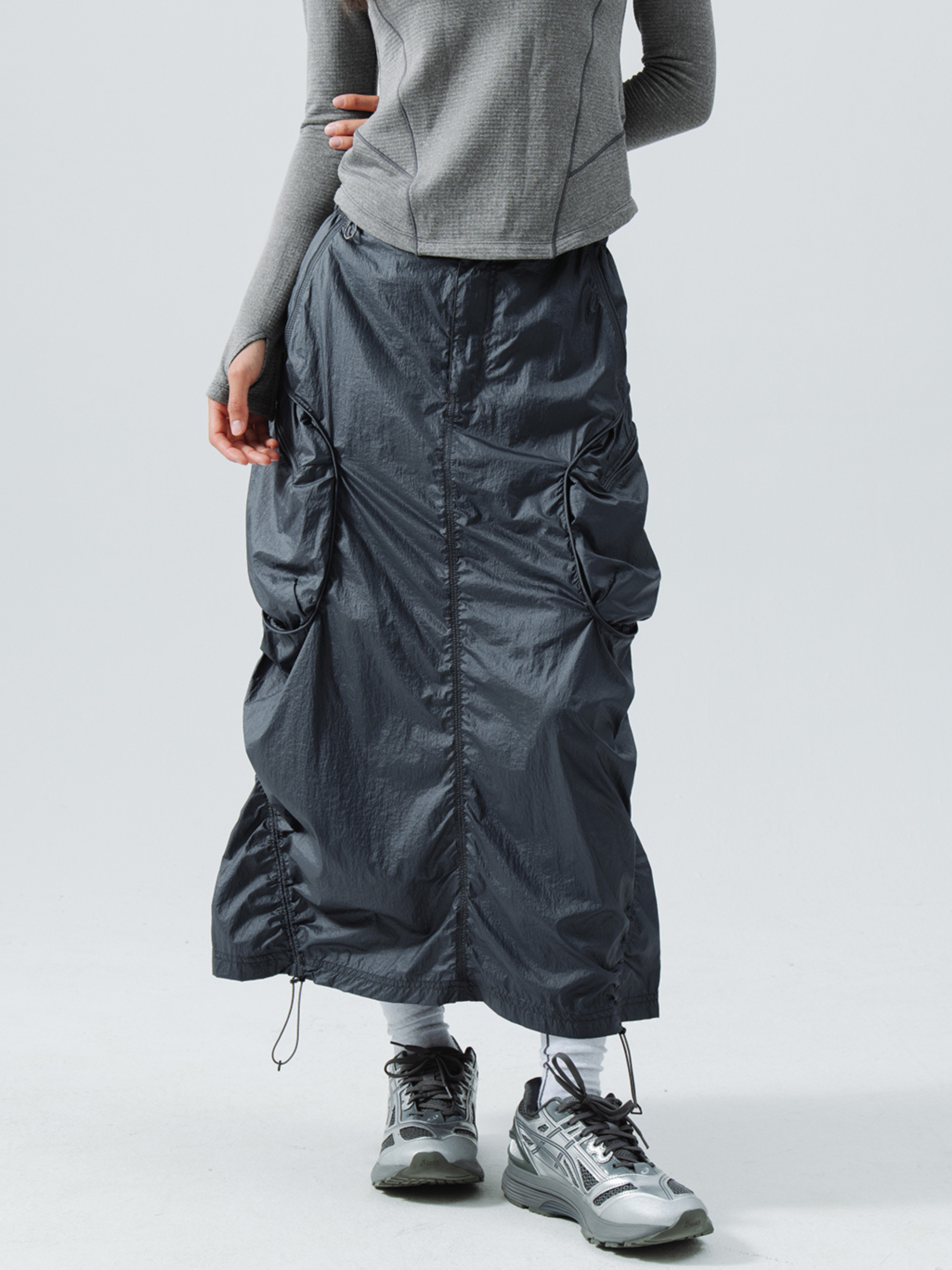ThornBoard - Women's Metallic Water-Repellent Nylon Utility Skirt