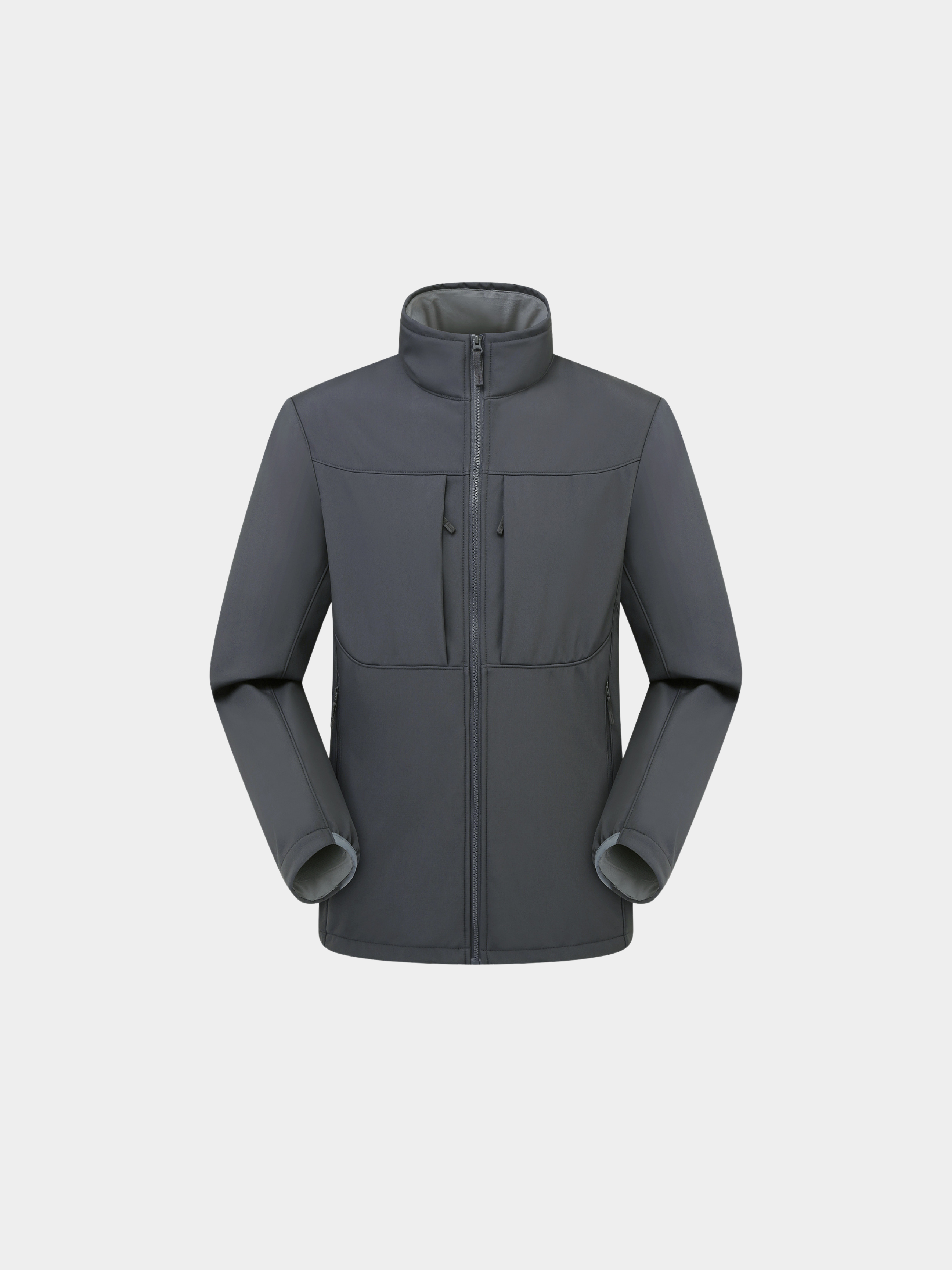 AshPeak - Unisex Stand Collar Windproof & Waterproof Softshell Jacket