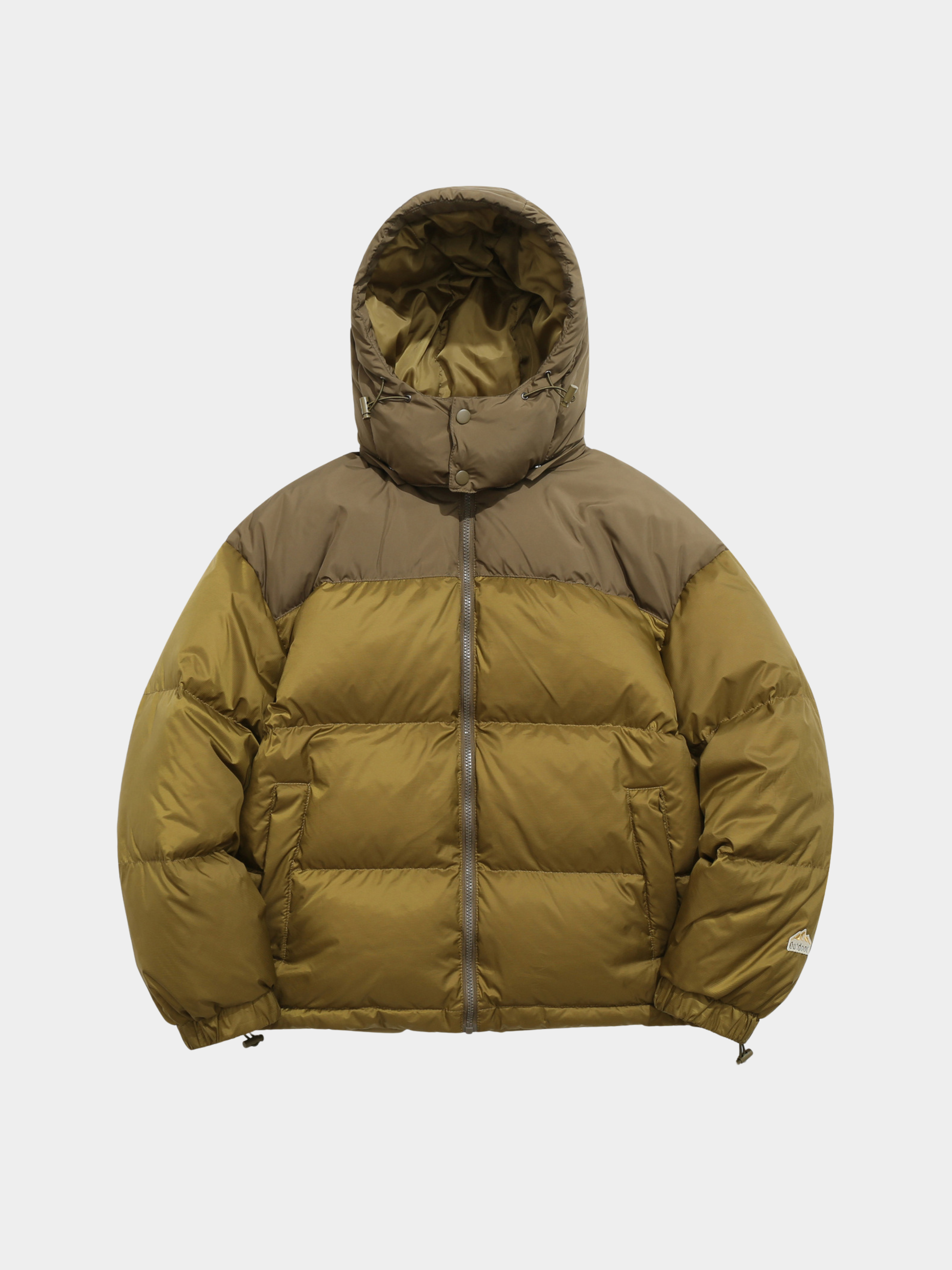 BluffPeak - Unisex Detachable Hood Water-Repellent Duck Down Jacket