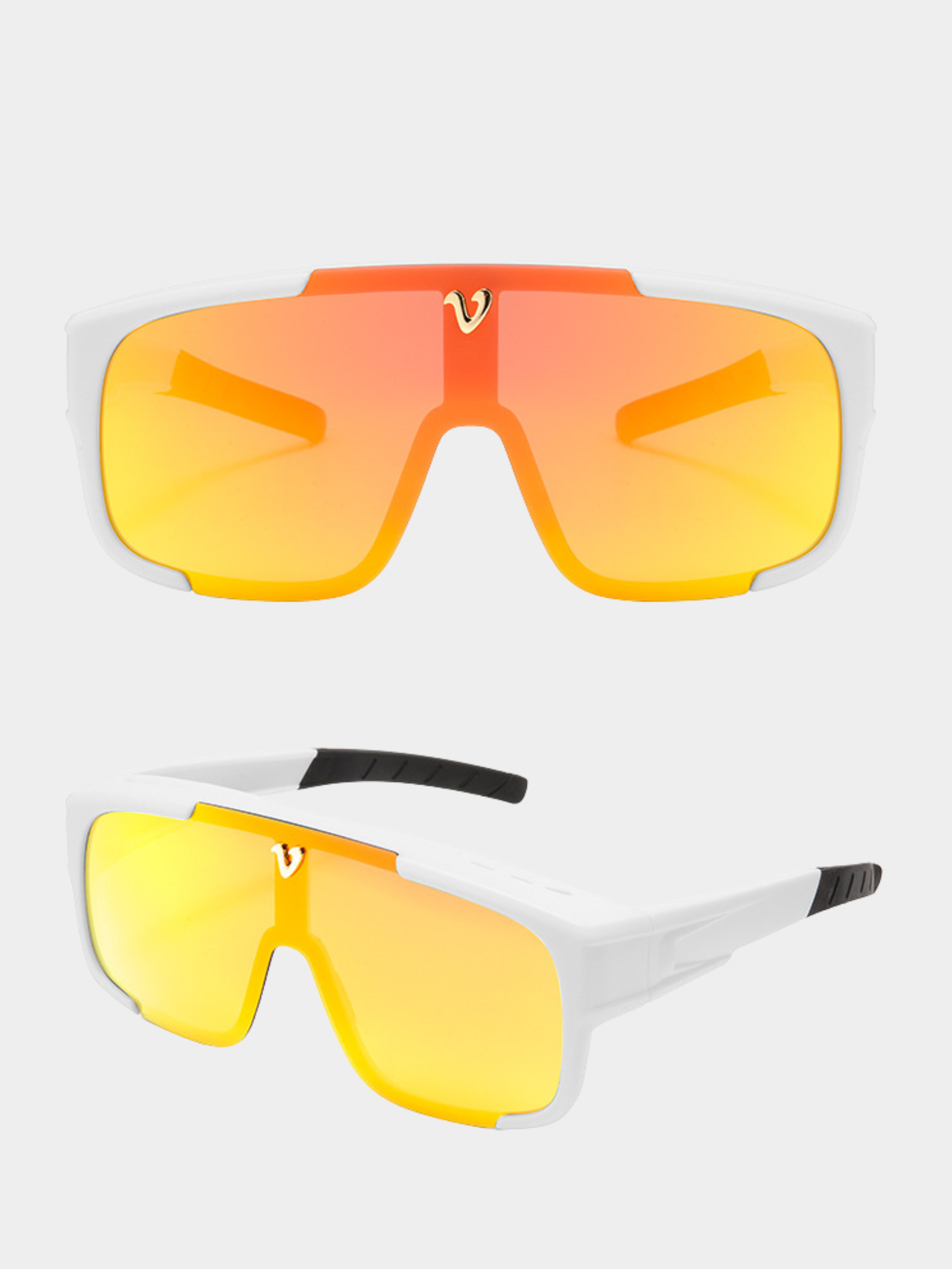 LynxMark - Unisex UV400+ Protection Over-Glasses Sports Goggles