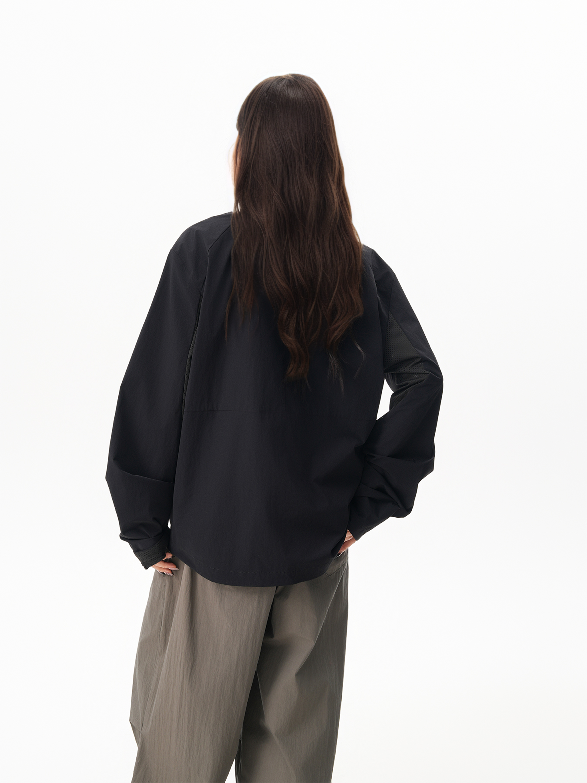 AshGo - Unisex UPF50+ Shoulder-Seam Mesh Sun Protection Jacket