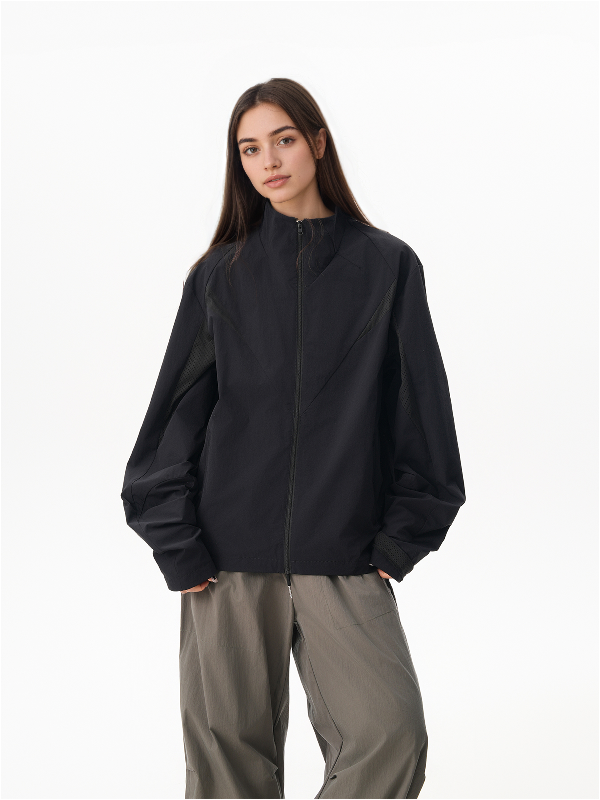 AshGo - Unisex UPF50+ Shoulder-Seam Mesh Sun Protection Jacket