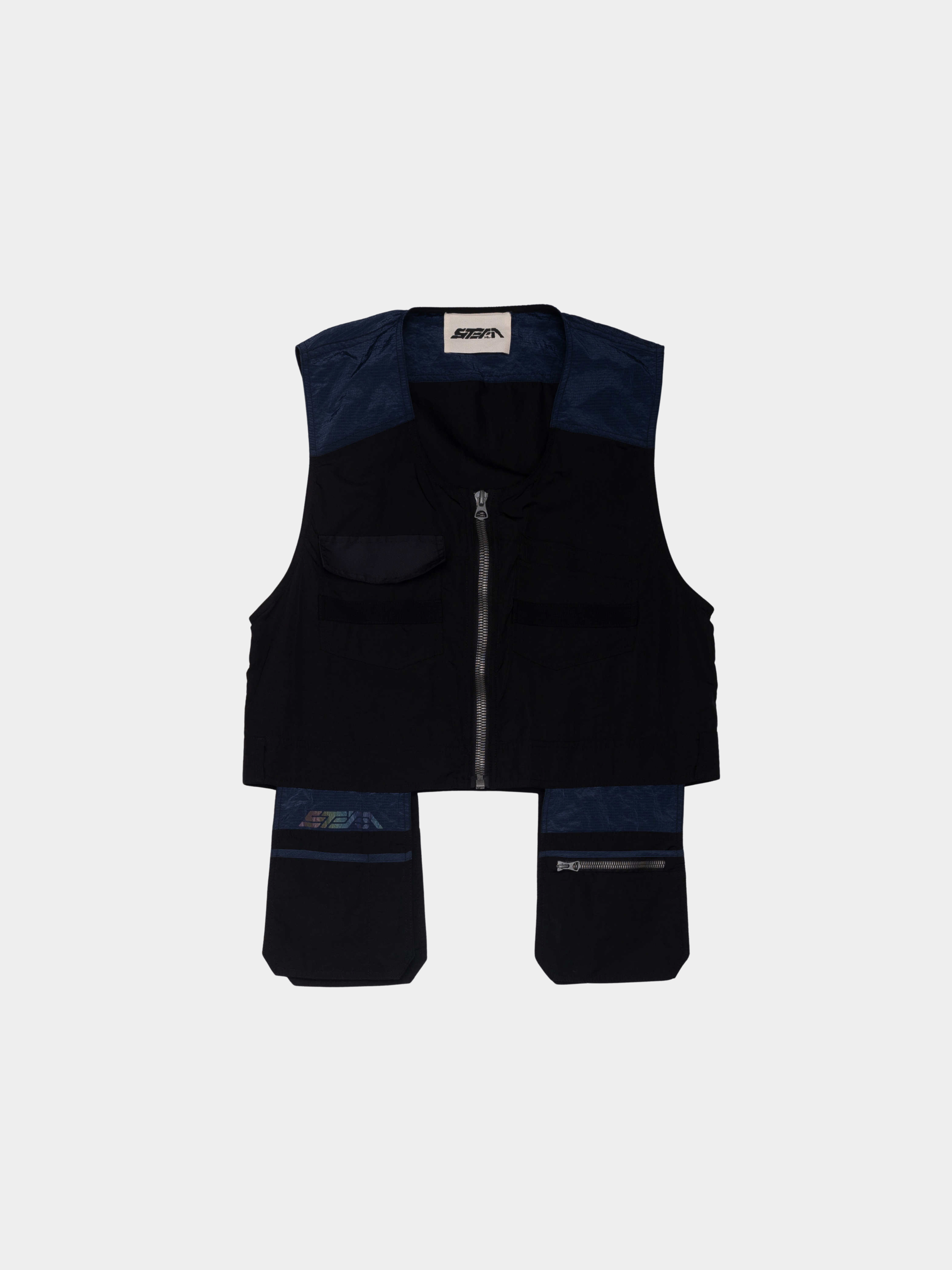AshScope - Unisex Retro Sleeveless Crewneck Vest