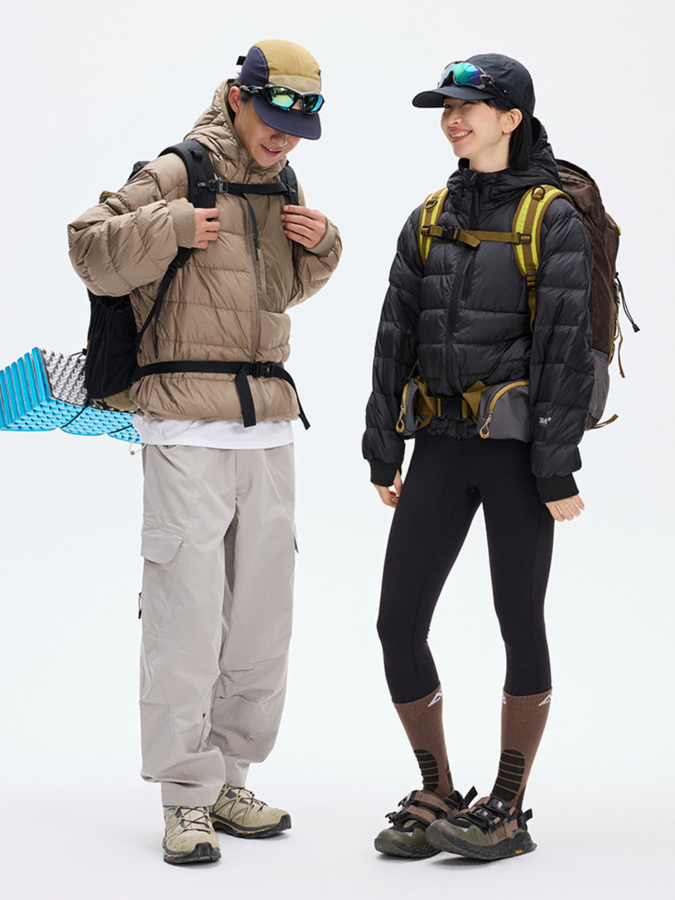 BluffField - Unisex 3M Waterproof Down Hard Shell Jackets