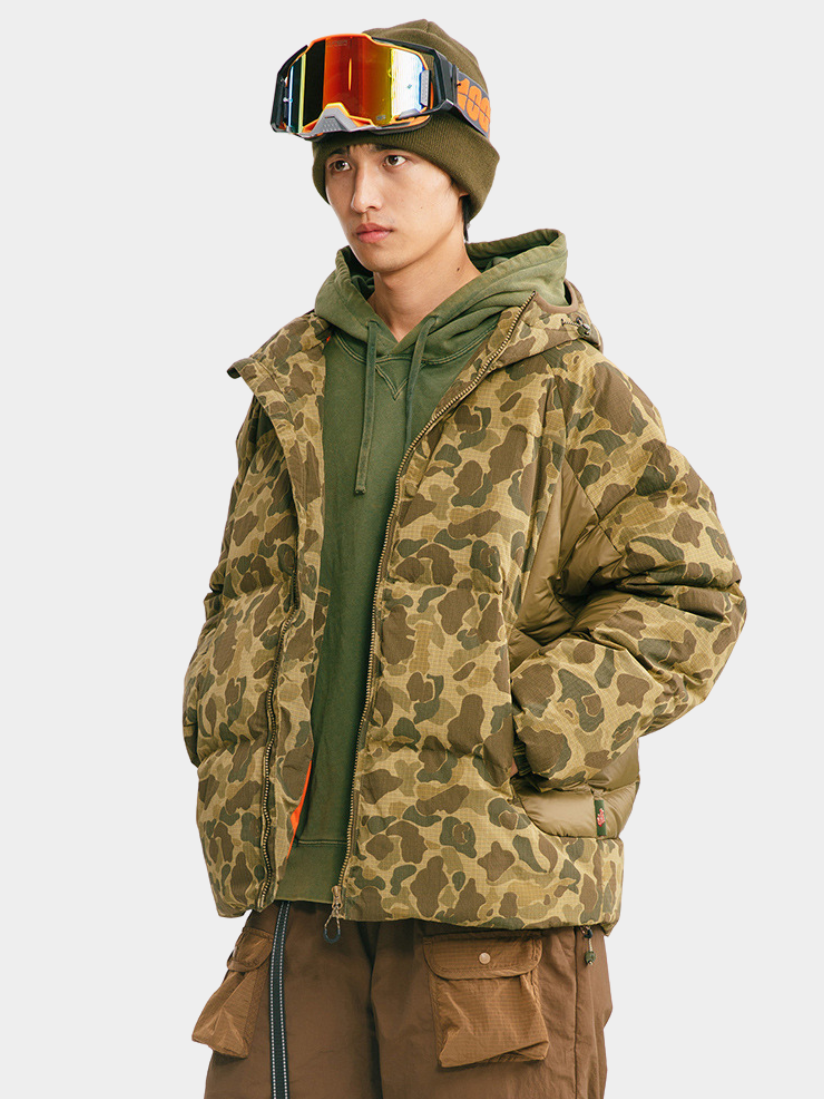 CanyonDeck -  Unisex 90% Duck Down Triple Protection Tactical Camouflage Jacket