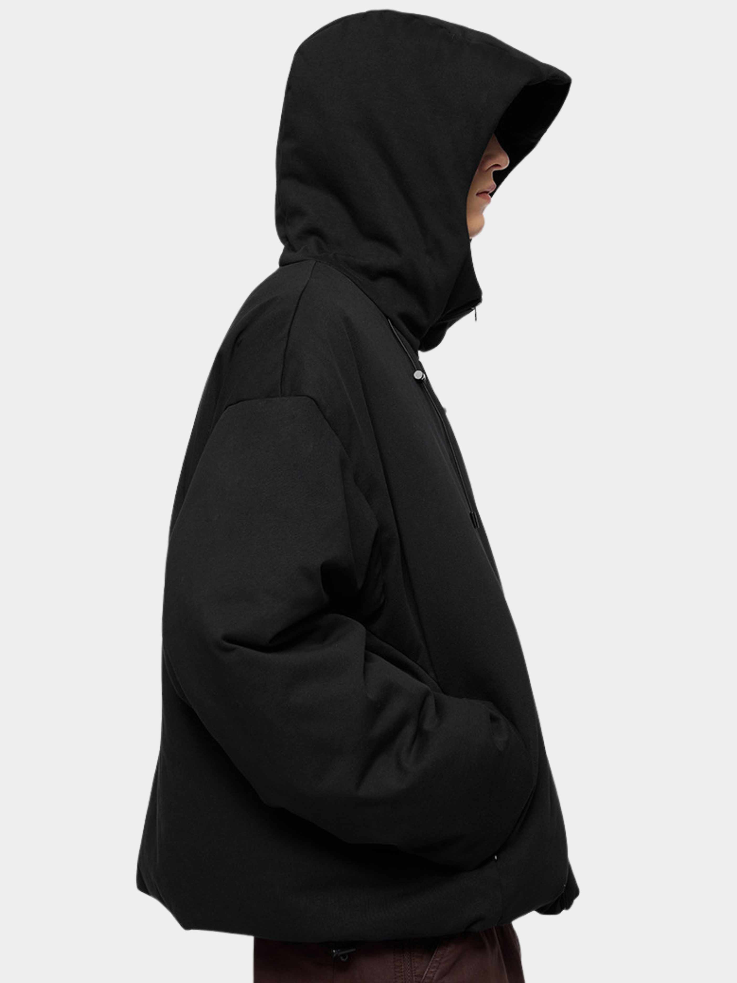 DryCanopy - Unisex 90% Duck Down Knit Fabric Hoodie Jacket