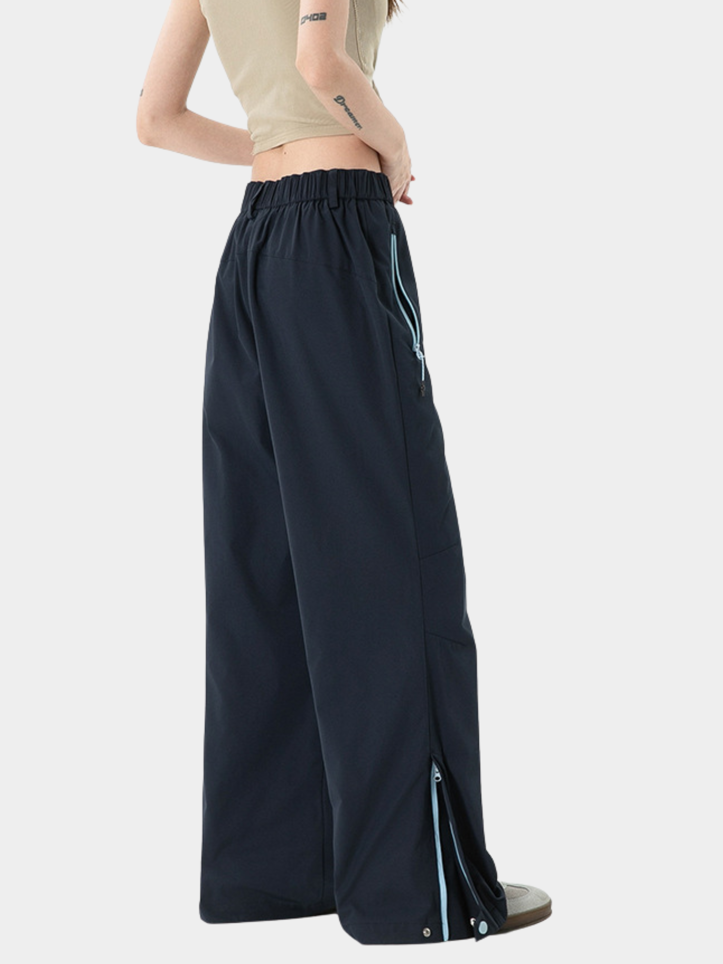 Aquatop - Women's Waterproof Windproof Loose Fit Cargo Pants