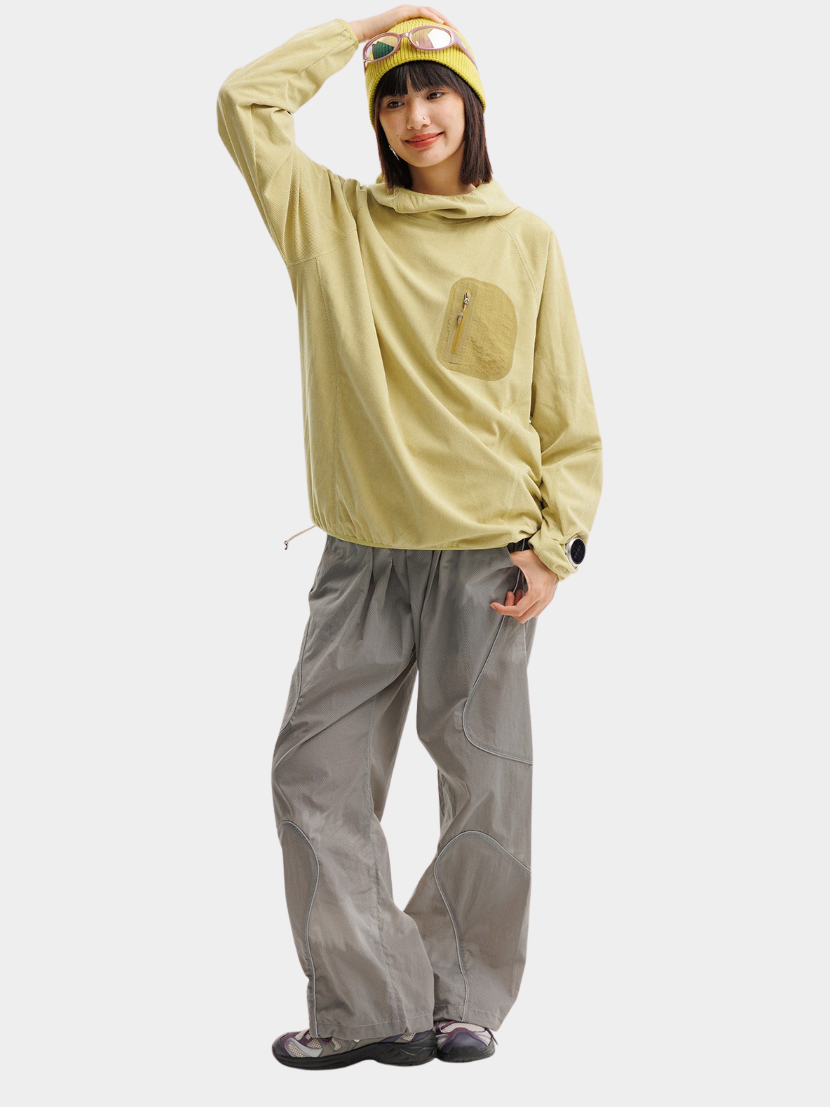 Crag - Moisture-Wicking High Neck Hoodie Base Layer