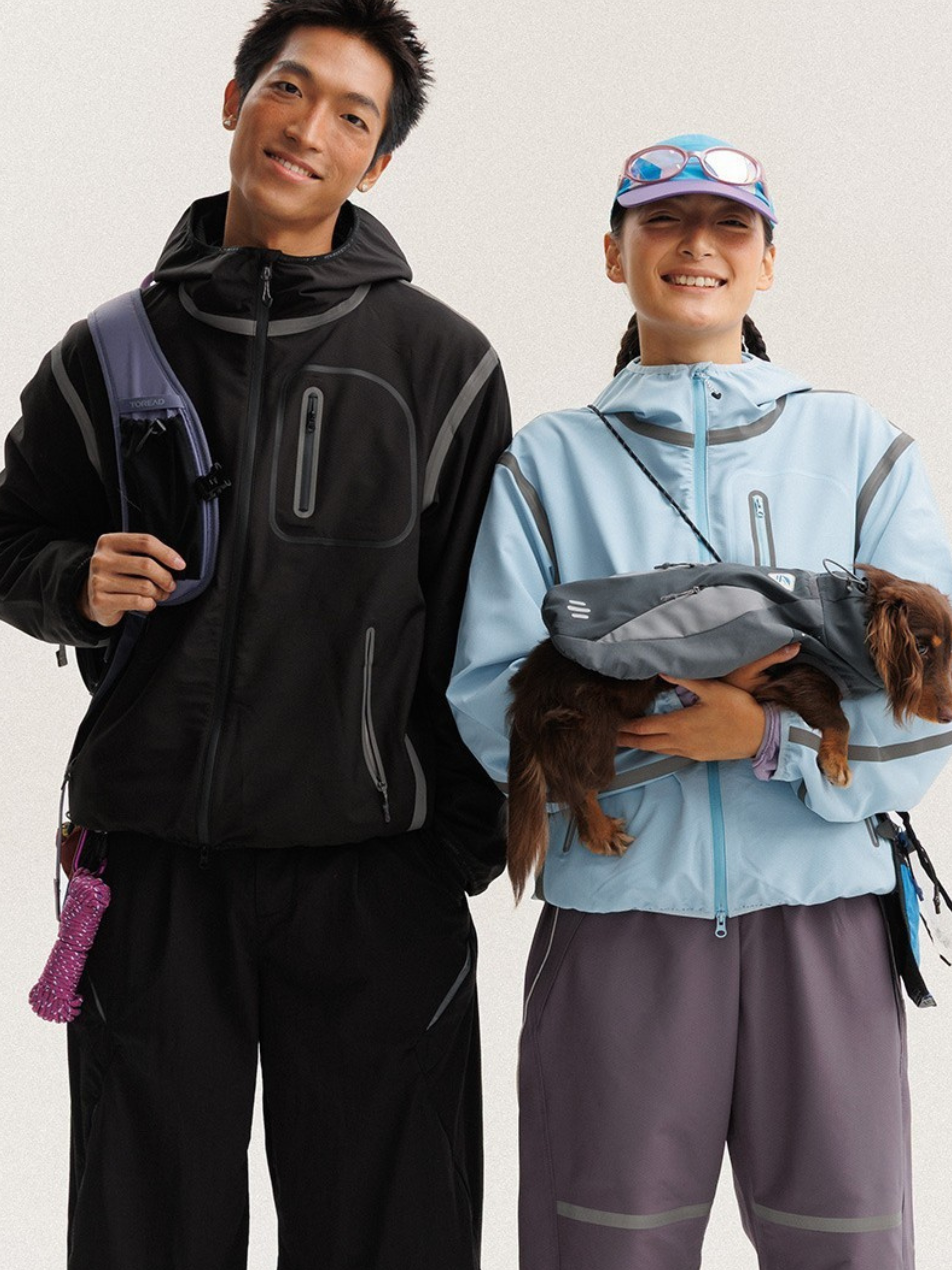 FrostSet - Unisex Lightweight Reflective Waterproof Windbreaker Jacket