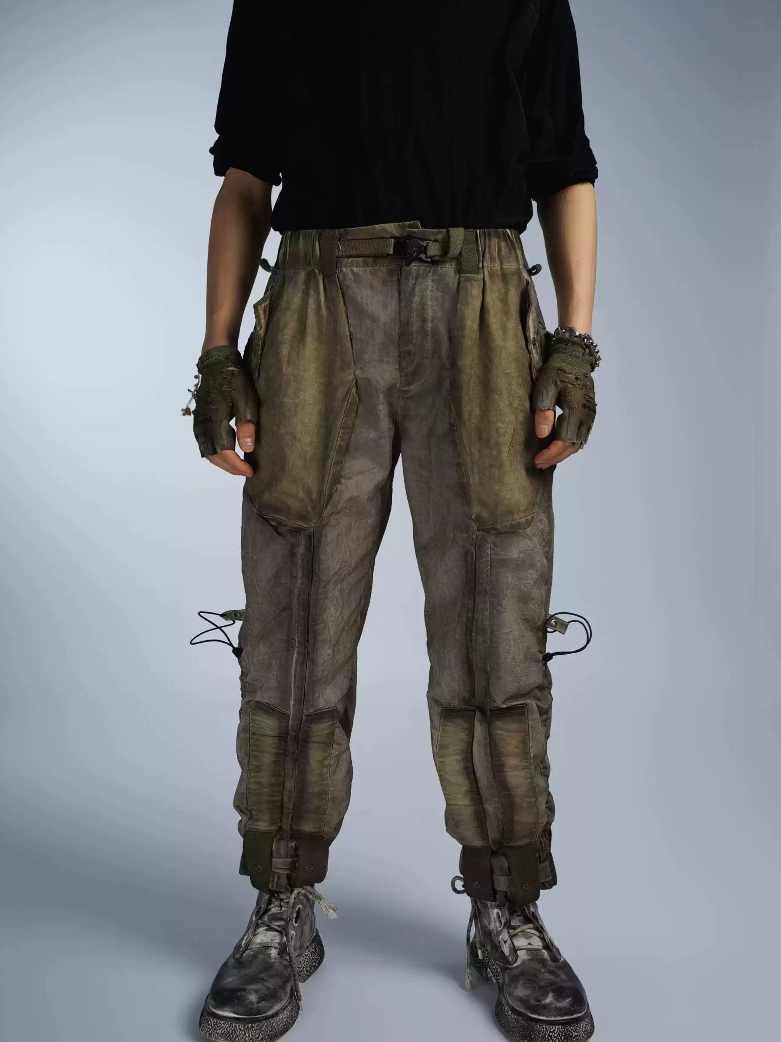 AquaFlask - Men's Distressed Dyed Jogger Pants