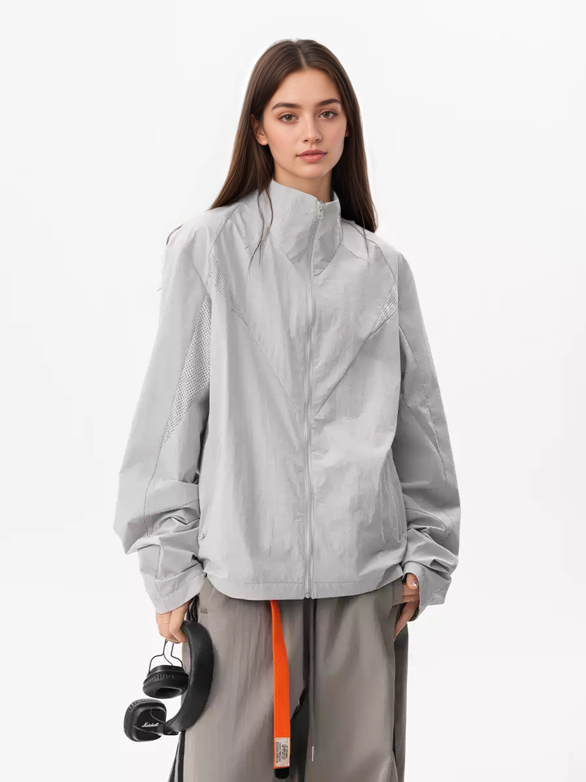 AshGo - Unisex UPF50+ Shoulder-Seam Mesh Sun Protection Jacket