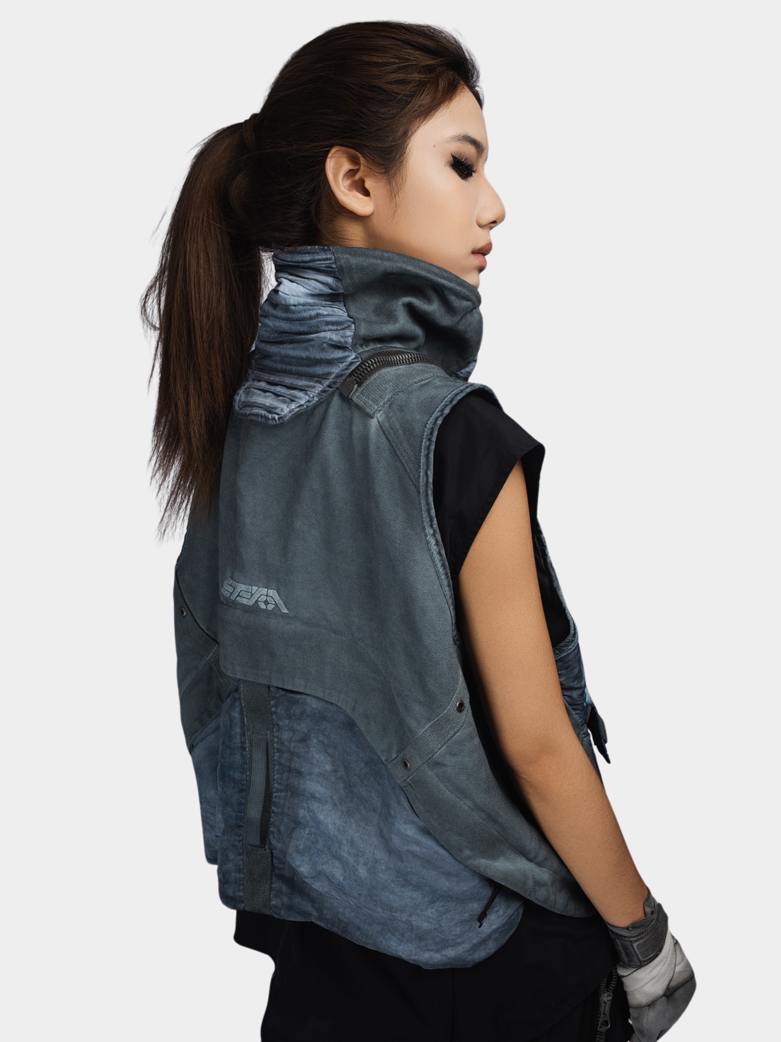 FlexCanopy - Unisex Asymmetric 3D Pocket Detachable Vest