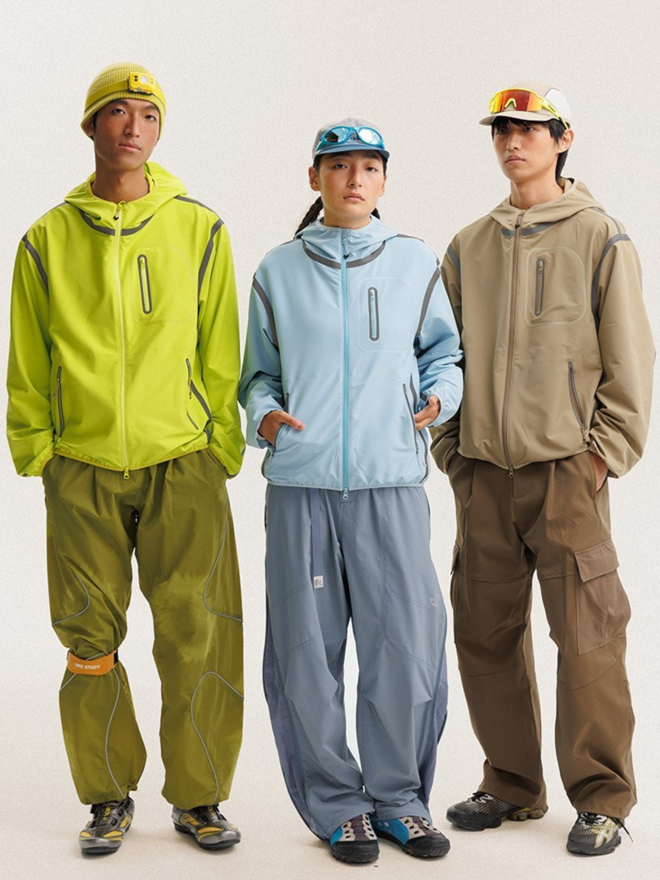 FrostSet - Unisex Lightweight Reflective Waterproof Windbreaker Jacket