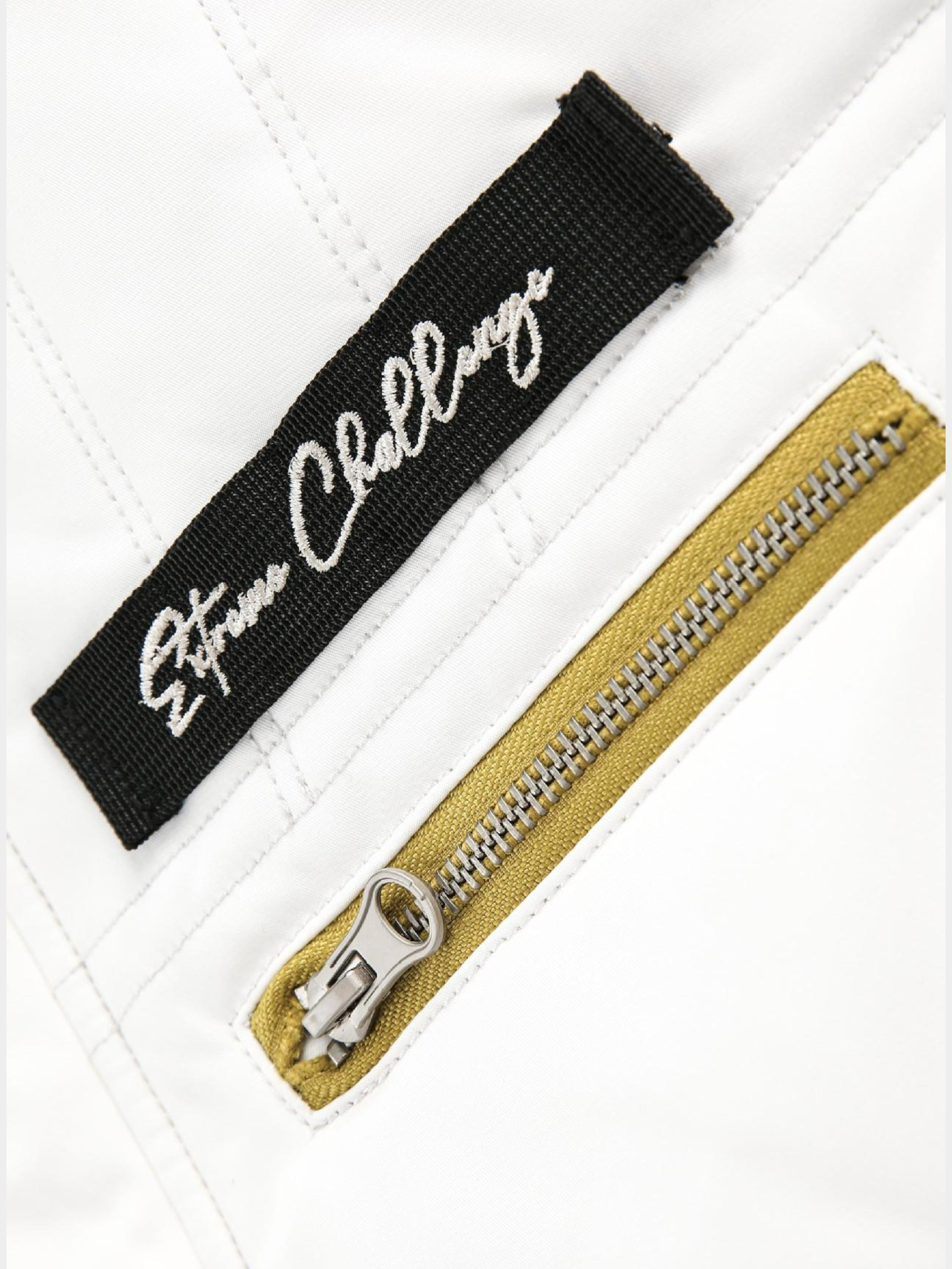 CanyonBoard - Women's Retro Badge Racer-Inspired Padded Jacket