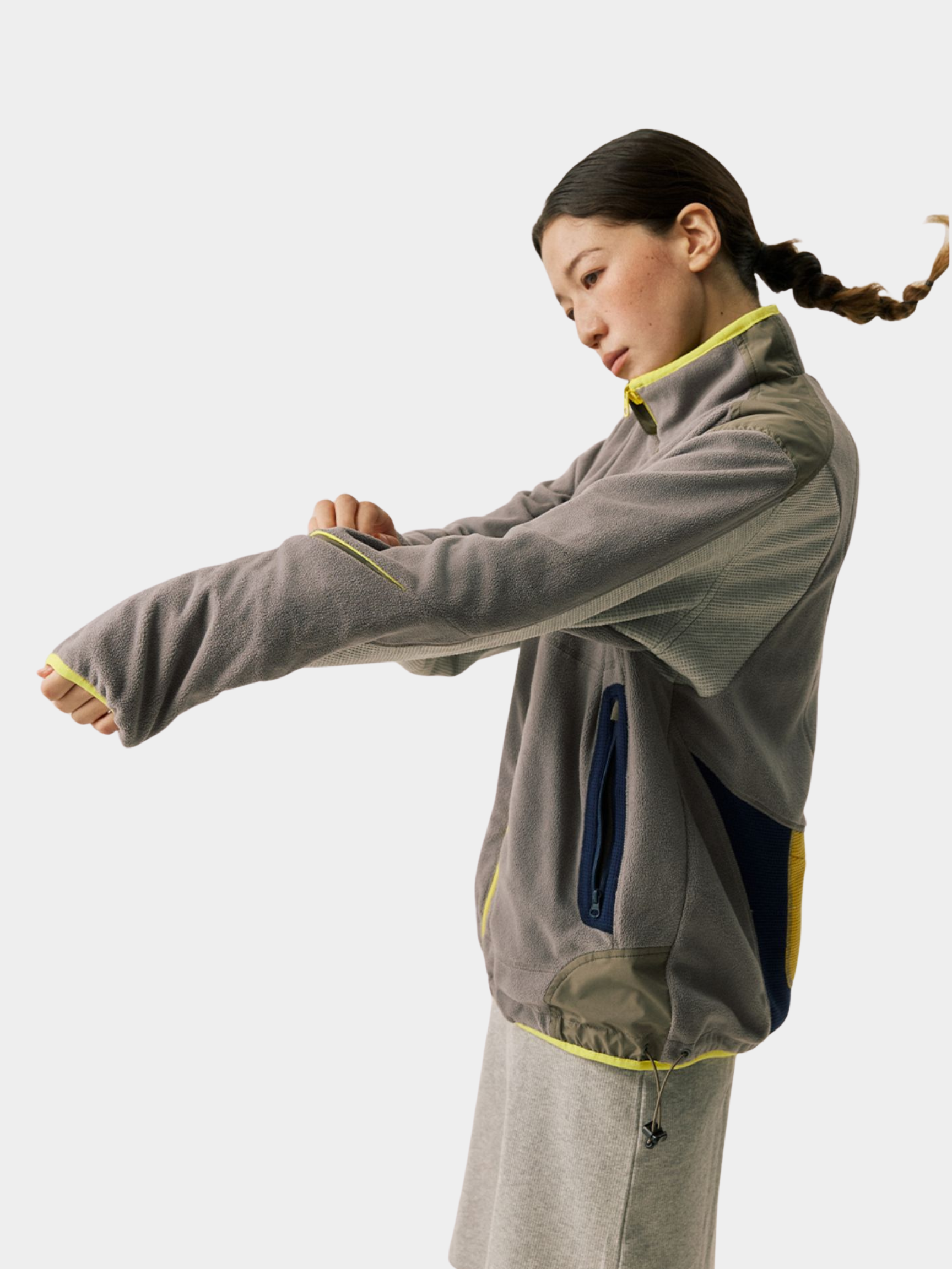 GlowStick - Unisex Reversible Fleece Cycling Jacket