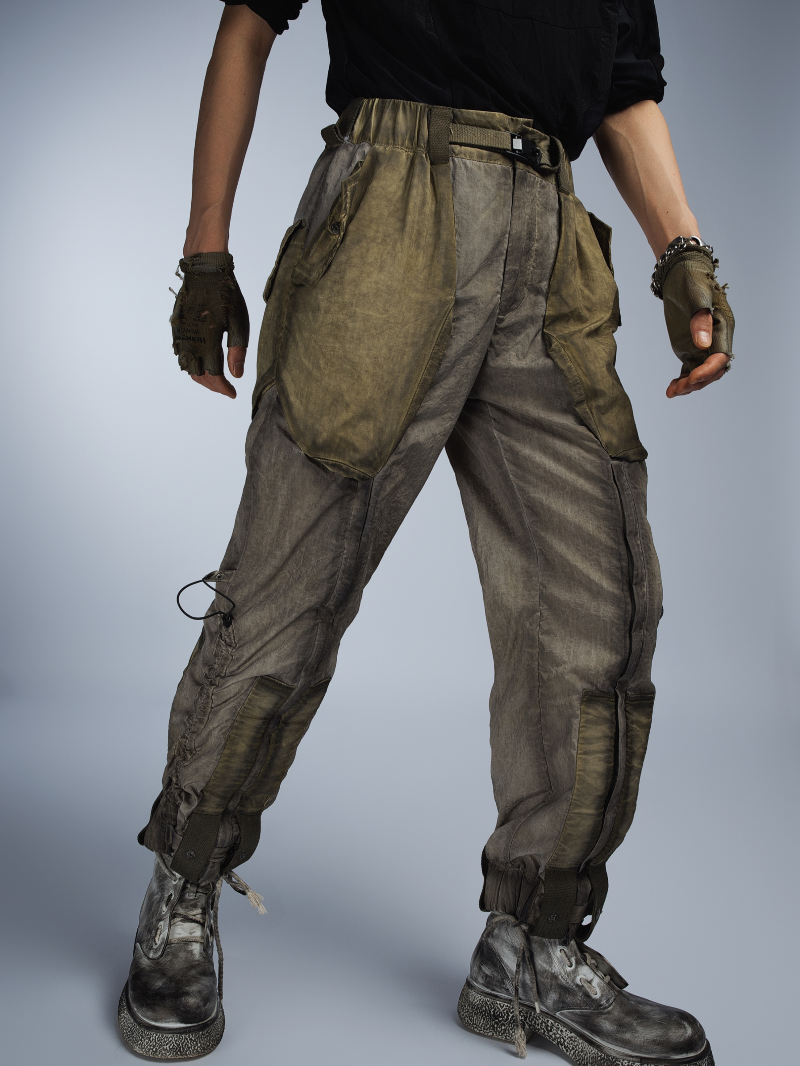 AquaFlask - Men's Distressed Dyed Jogger Pants
