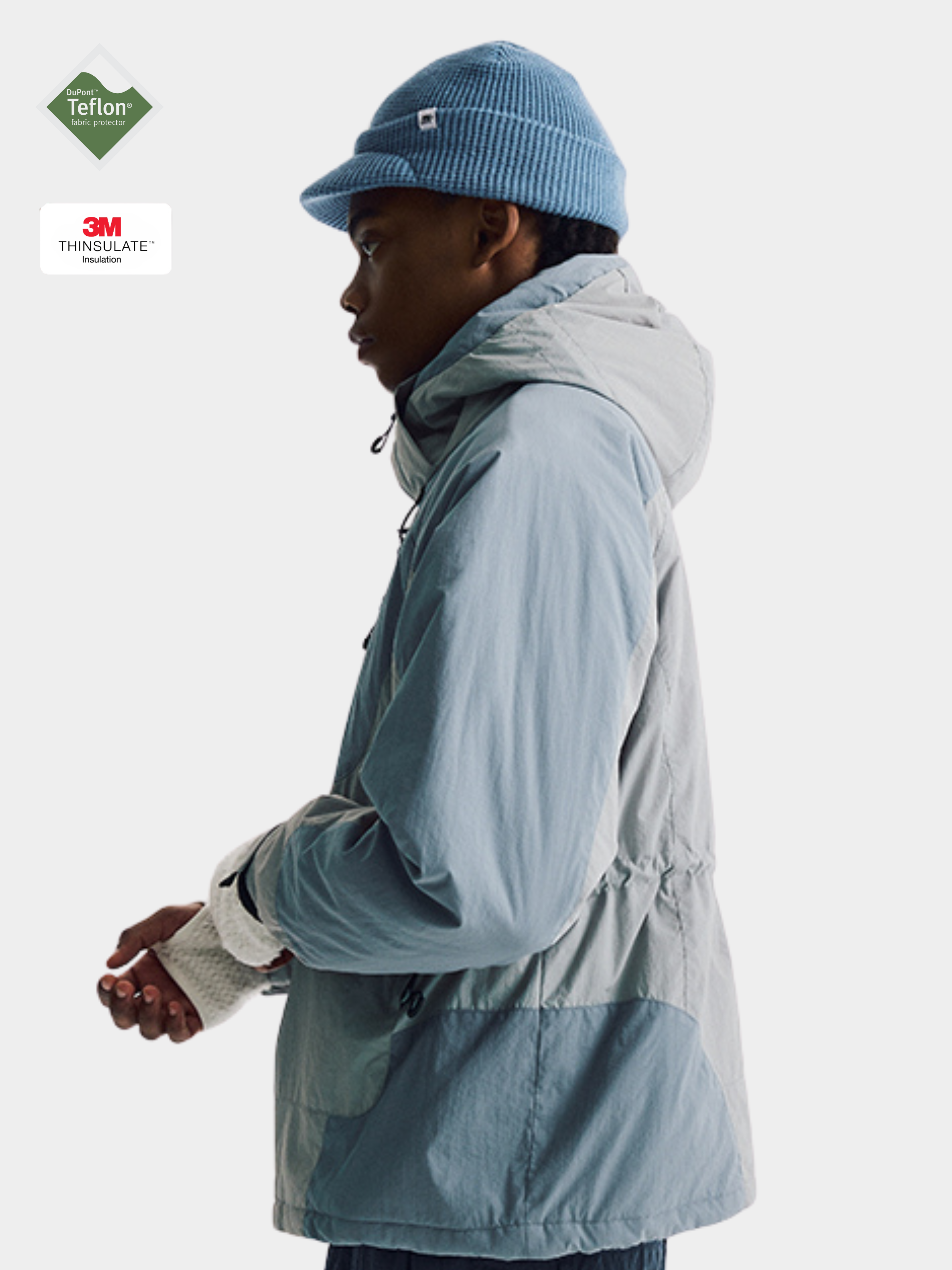 AshLife - Unisex Teflon Waterproof Windproof Insulated Jacket