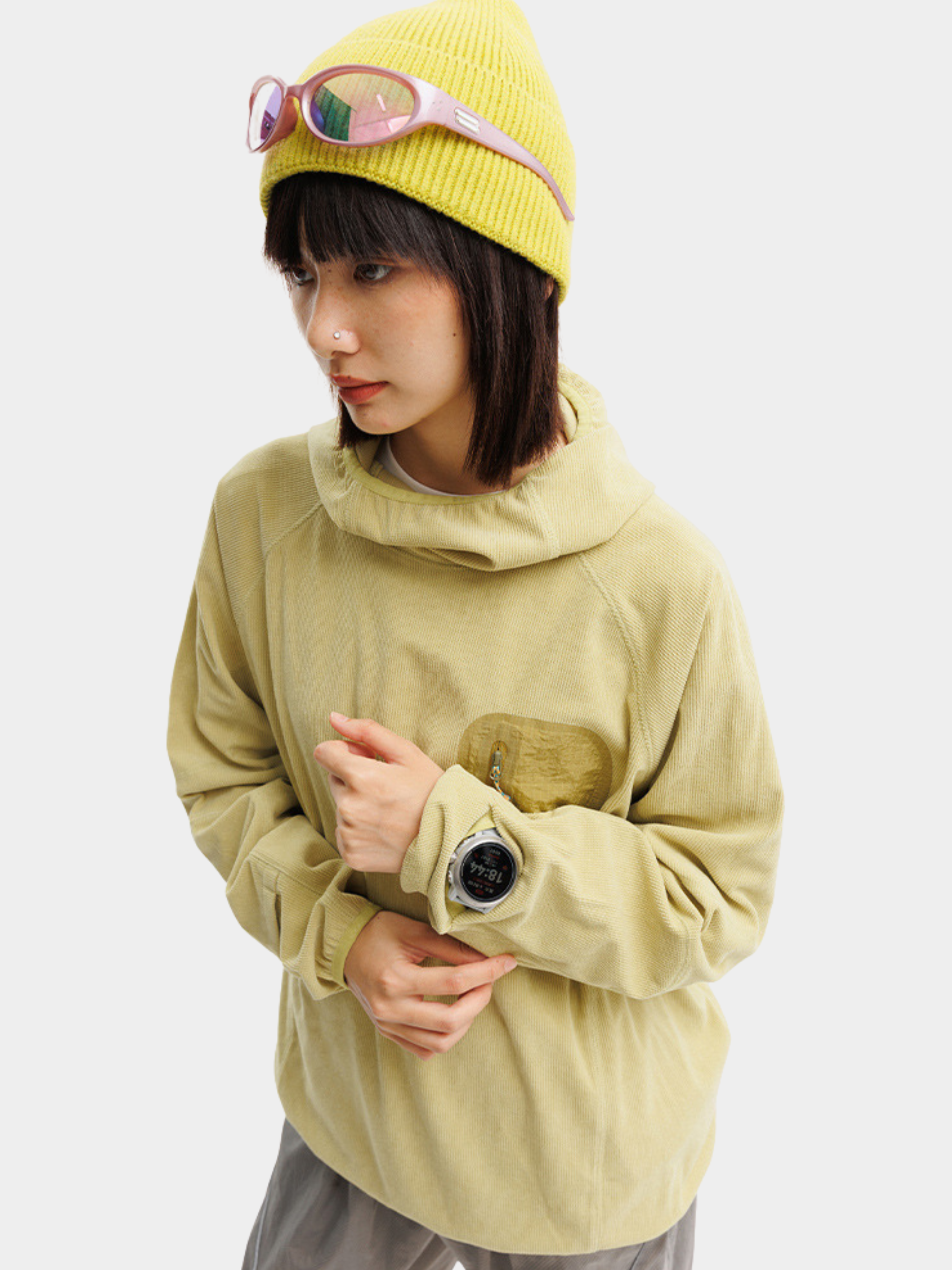Crag - Moisture-Wicking High Neck Hoodie Base Layer