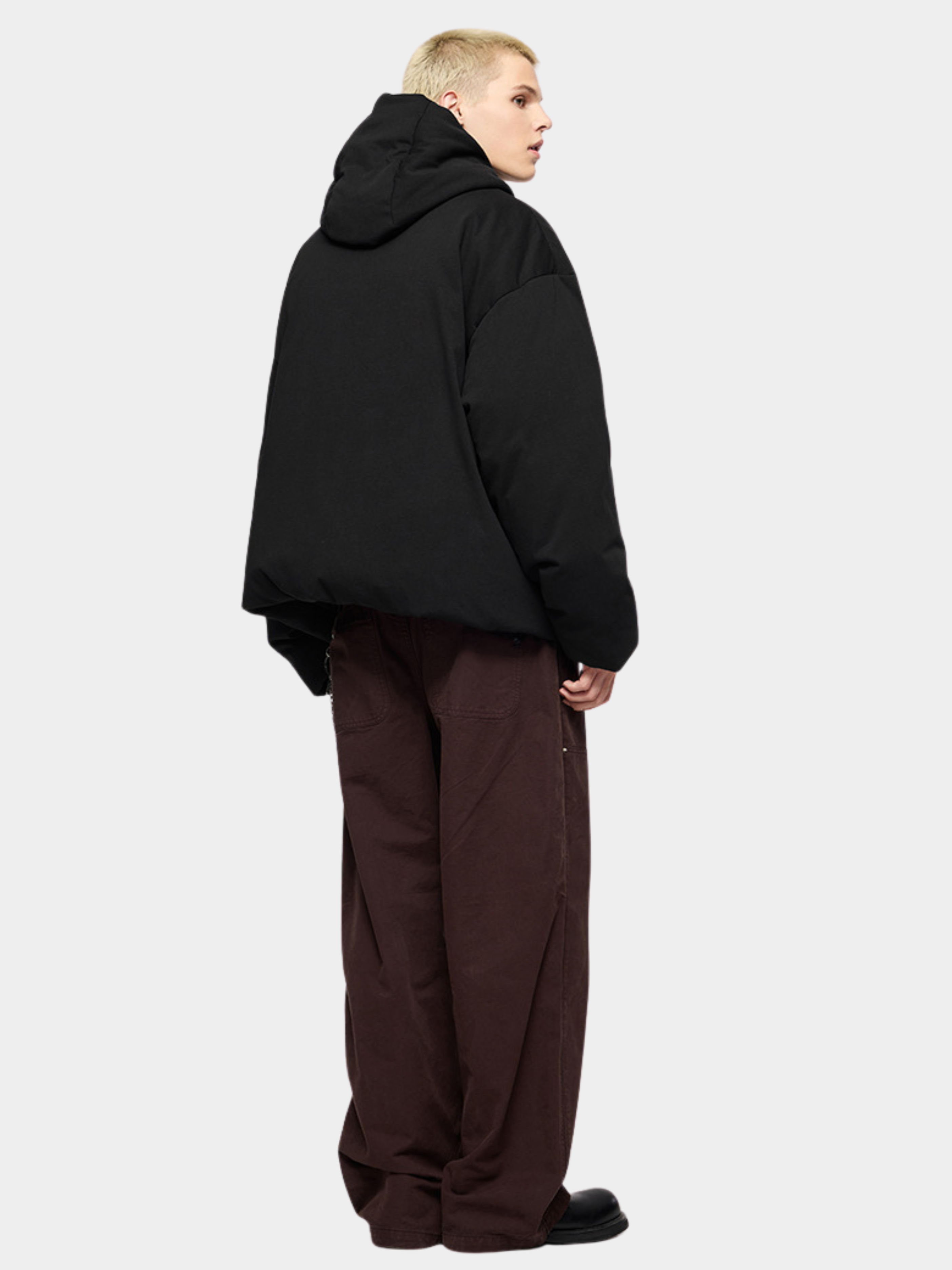 DryCanopy - Unisex 90% Duck Down Knit Fabric Hoodie Jacket