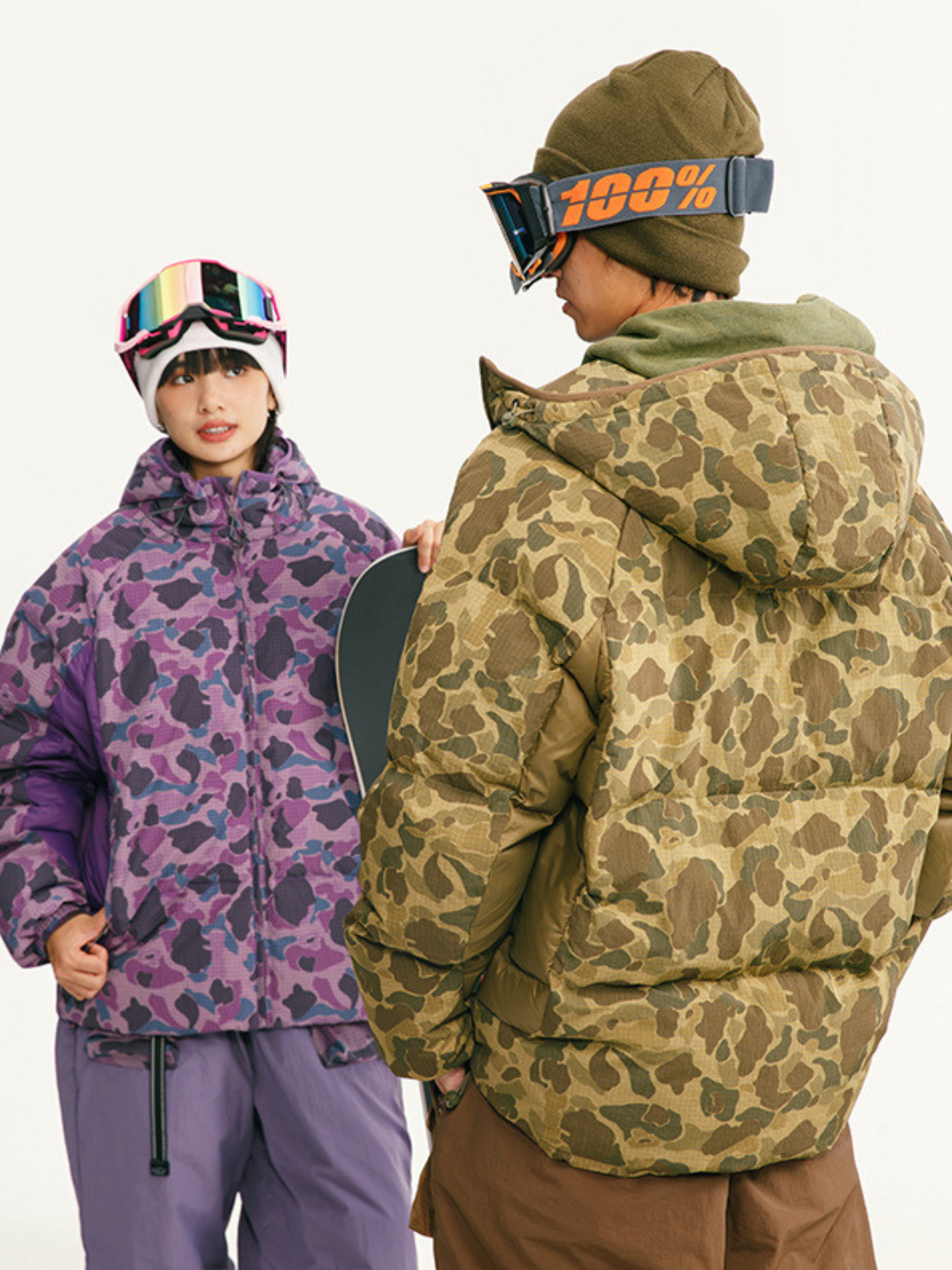 CanyonDeck -  Unisex 90% Duck Down Triple Protection Tactical Camouflage Jacket
